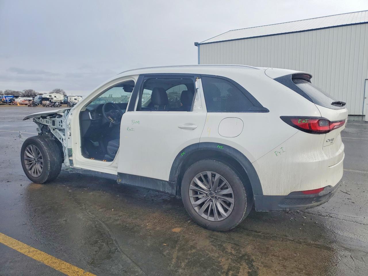 2025 Mazda Cx-90 Preferred White vin: JM3KKBHD3S1220307
