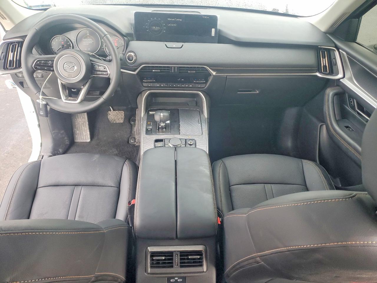 2025 Mazda Cx-90 Preferred White vin: JM3KKBHD3S1220307