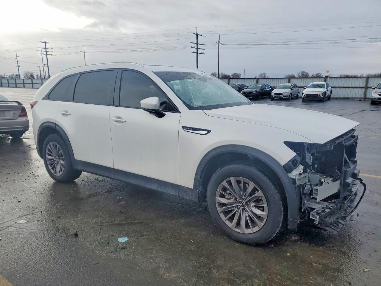 2025 Mazda Cx-90 Preferred White vin: JM3KKBHD3S1220307