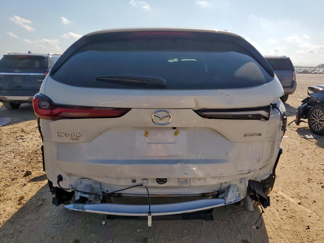 2025 Mazda Cx-90 Preferred Белый vin: JM3KKBHD3S1225202