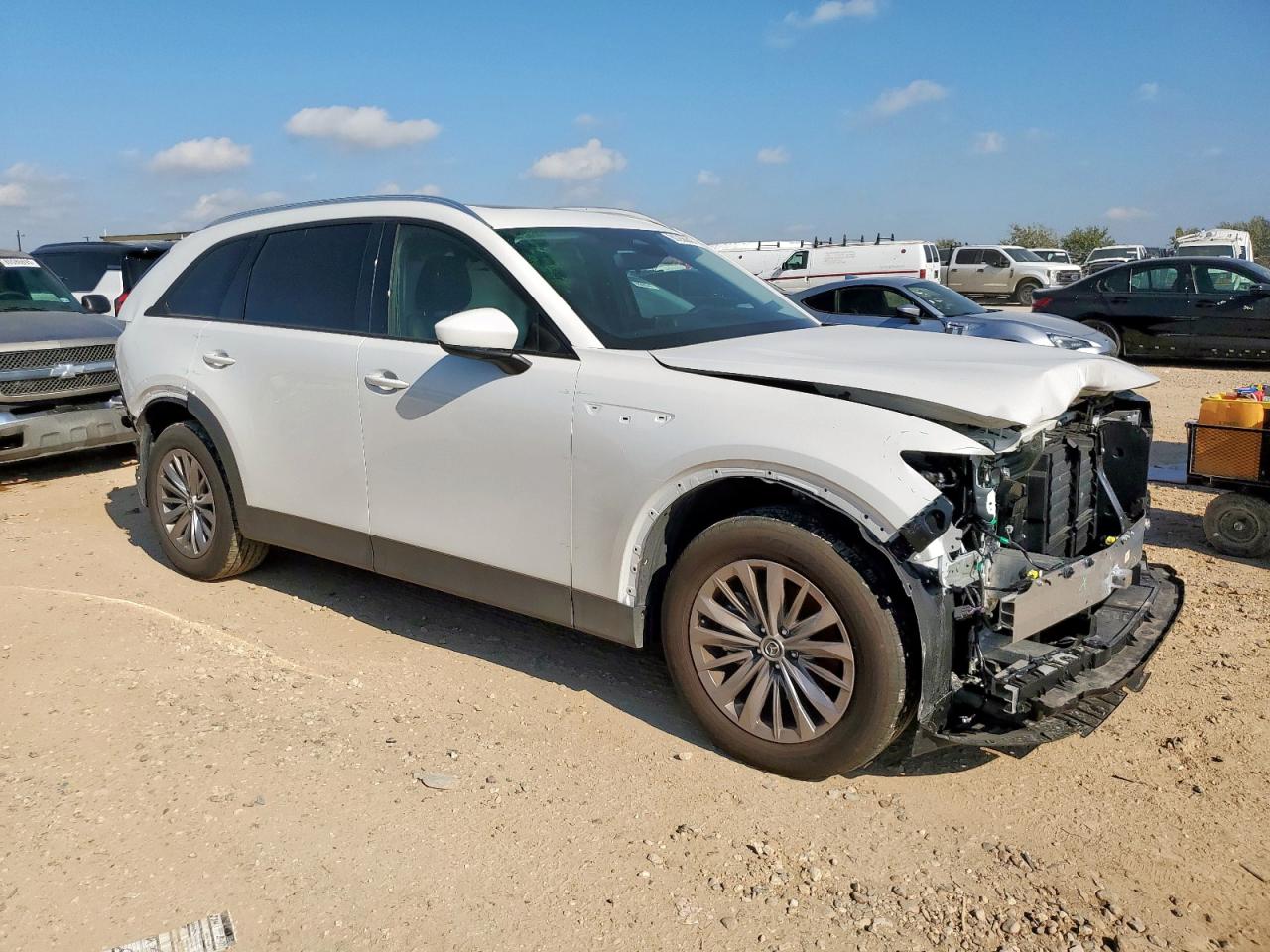 2025 Mazda Cx-90 Preferred Белый vin: JM3KKBHD3S1225202