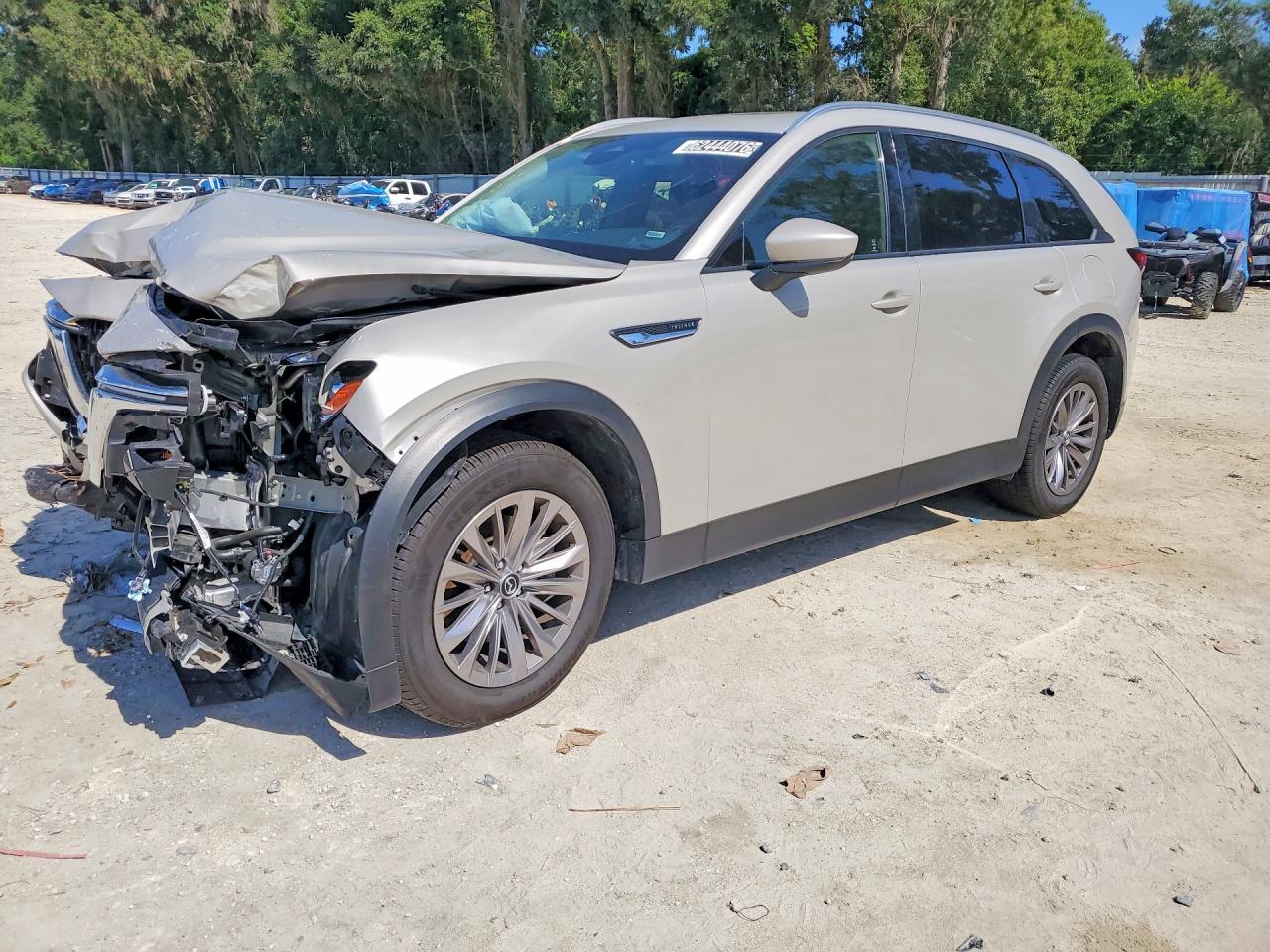2025 Mazda Cx-90 Preferred Silver vin: JM3KKBHD5S1207803