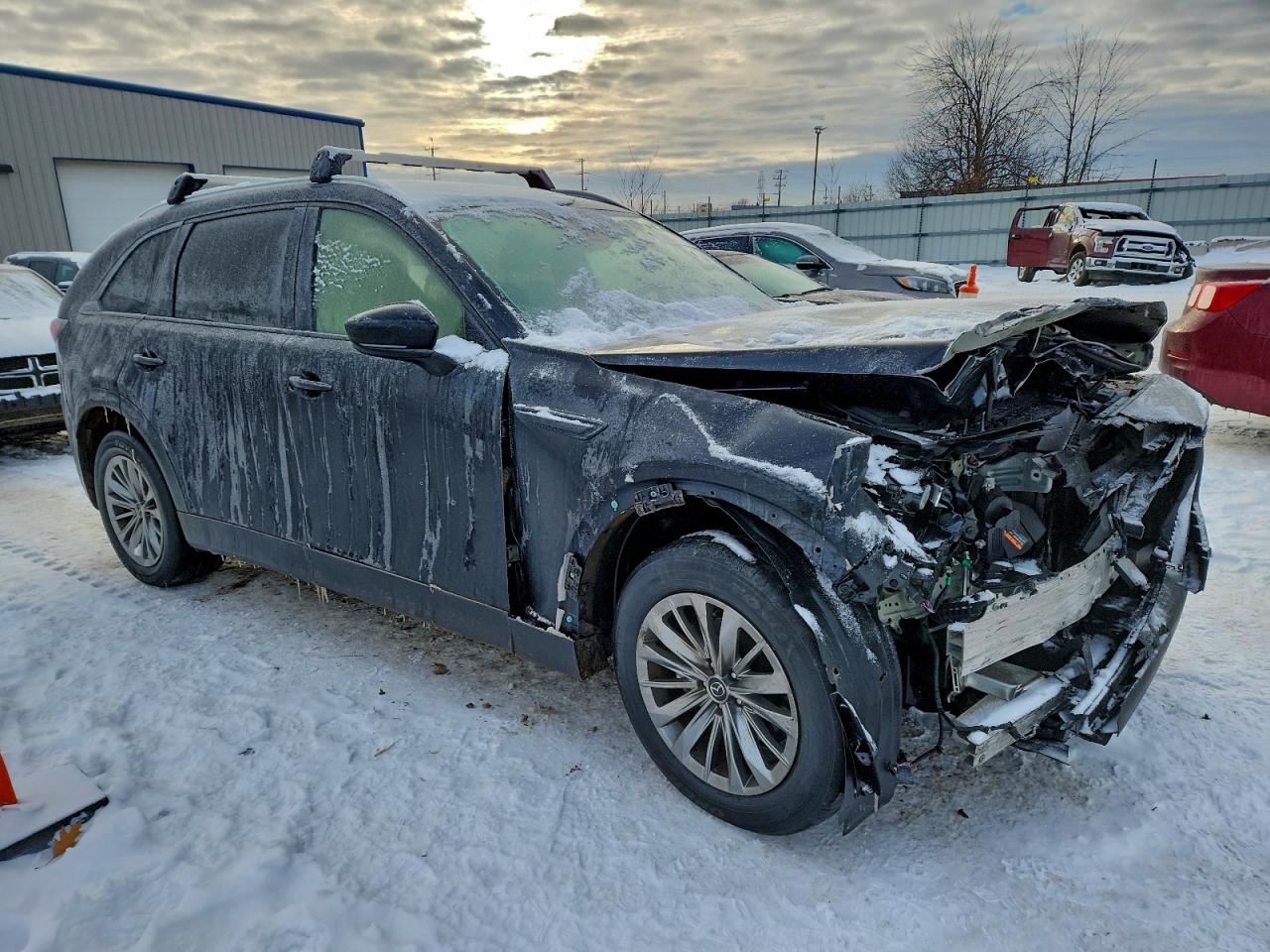 2024 Mazda Cx-90 Preferred Gray vin: JM3KKBHD9R1136549
