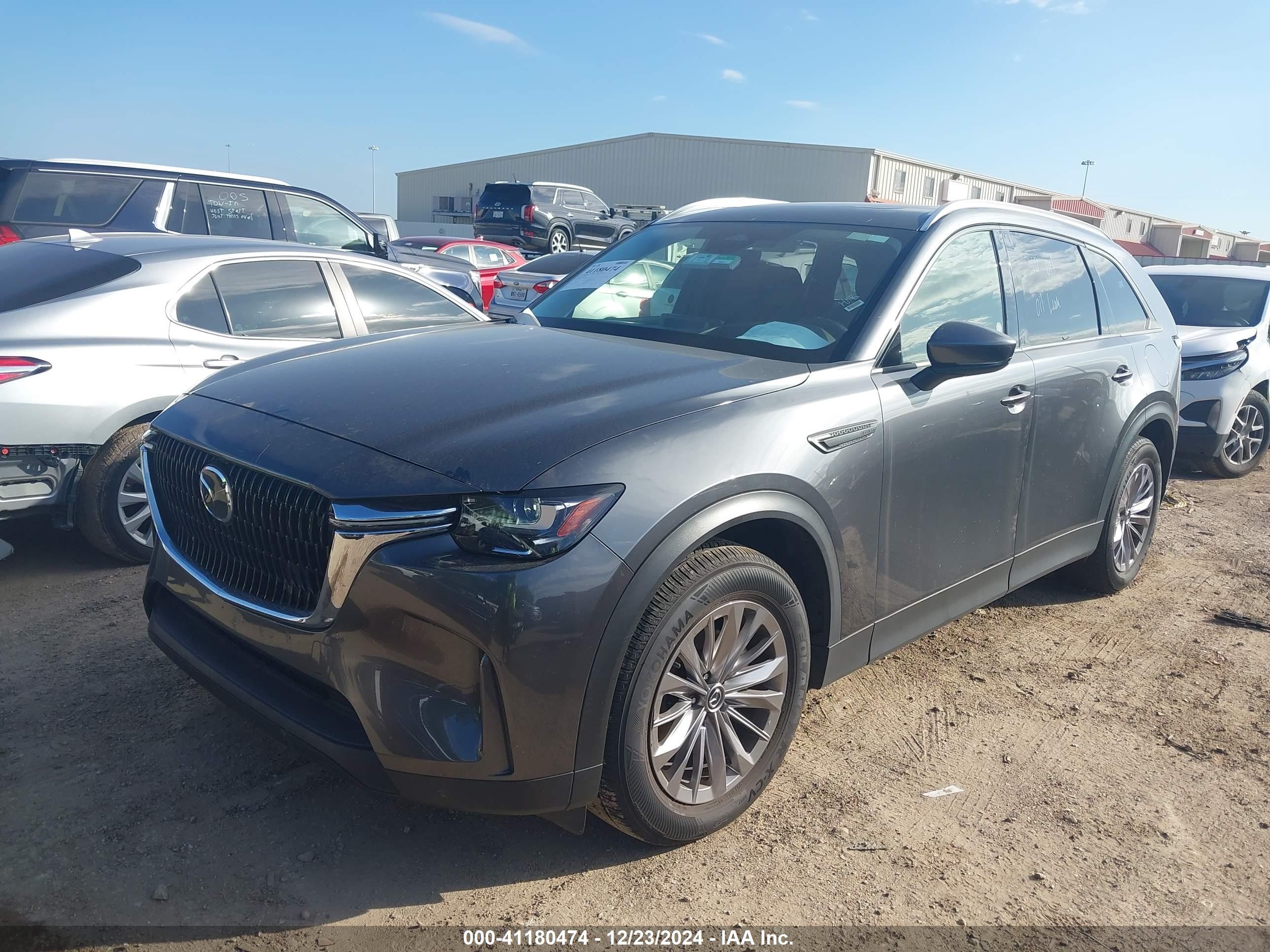 2024 Mazda Cx-90 3.3 Turbo Preferred Plus Gray vin: JM3KKCHD0R1153424