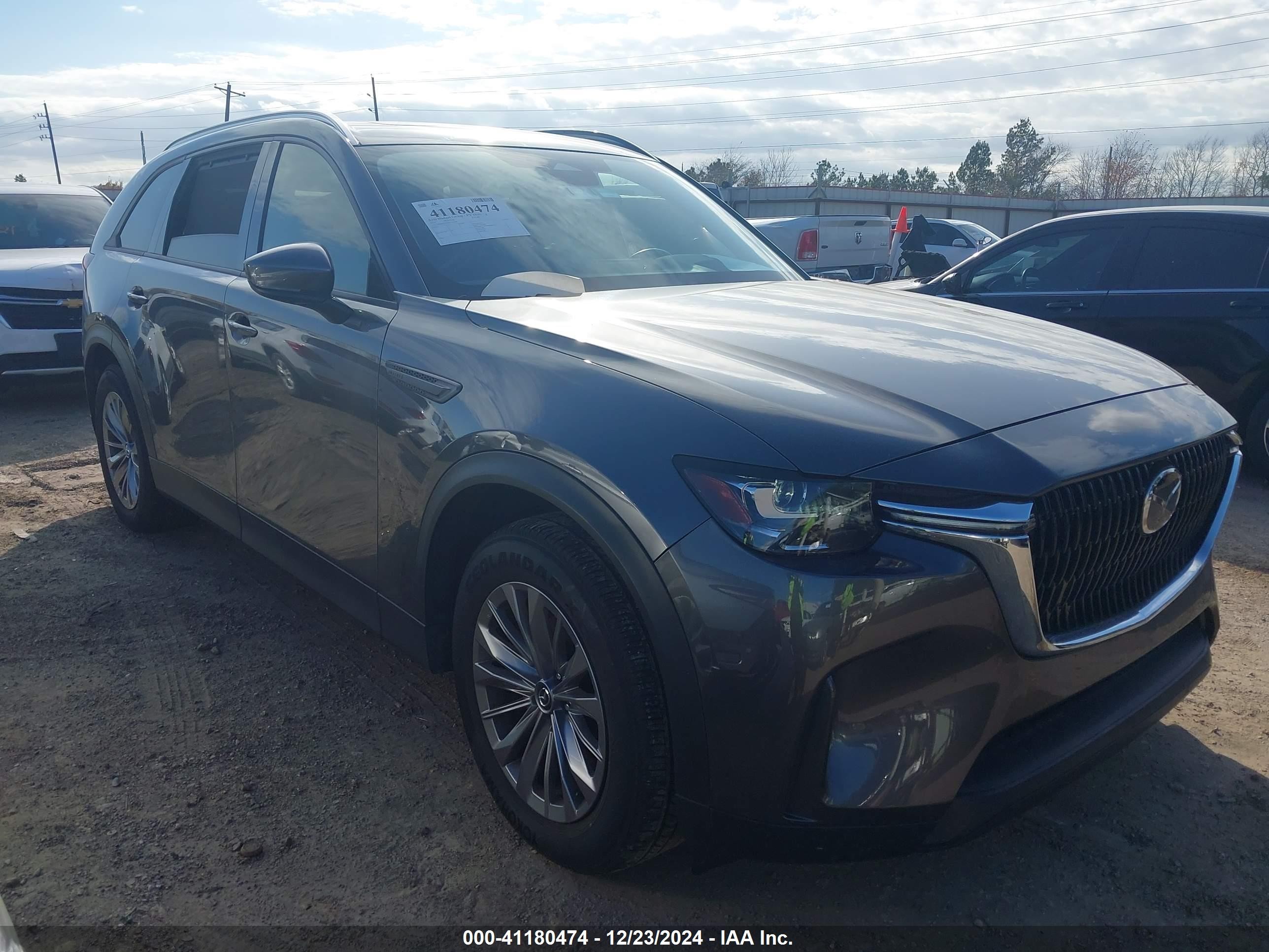2024 Mazda Cx-90 3.3 Turbo Preferred Plus Gray vin: JM3KKCHD0R1153424