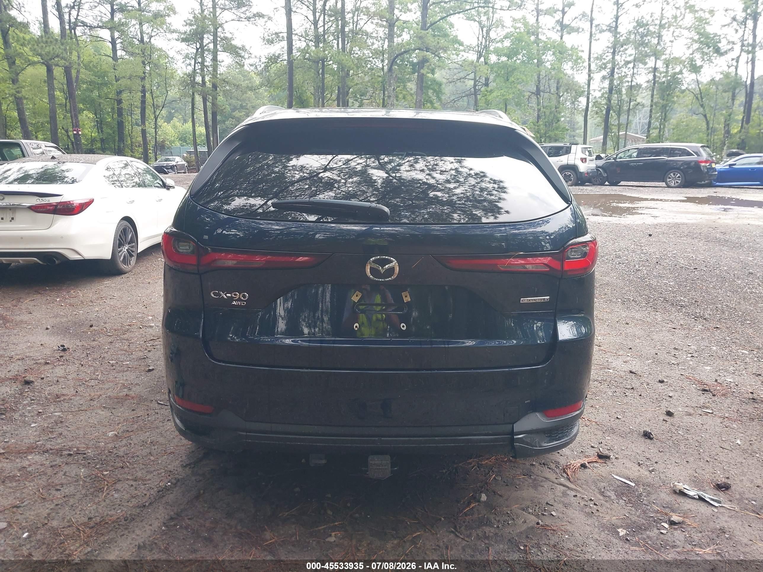 2024 Mazda Cx-90 3.3 Turbo Preferred Plus Blue vin: JM3KKCHD1R1138043