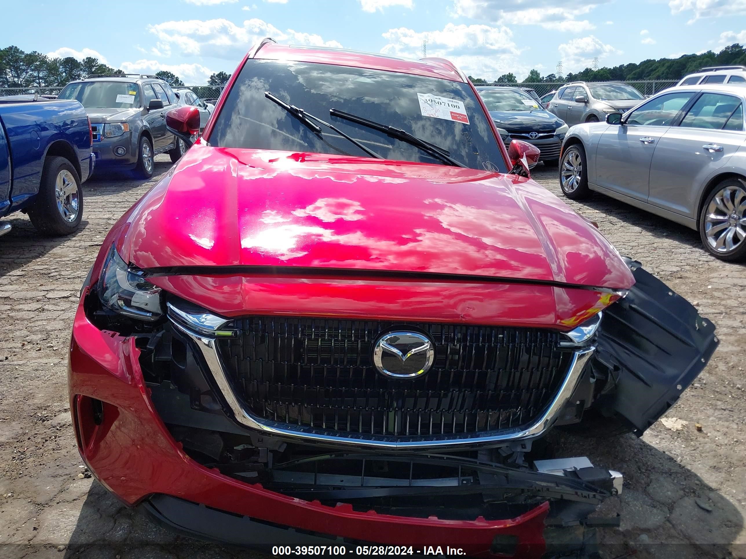2024 Mazda Cx-90 3.3 Turbo Preferred Plus Red vin: JM3KKCHD5R1145481