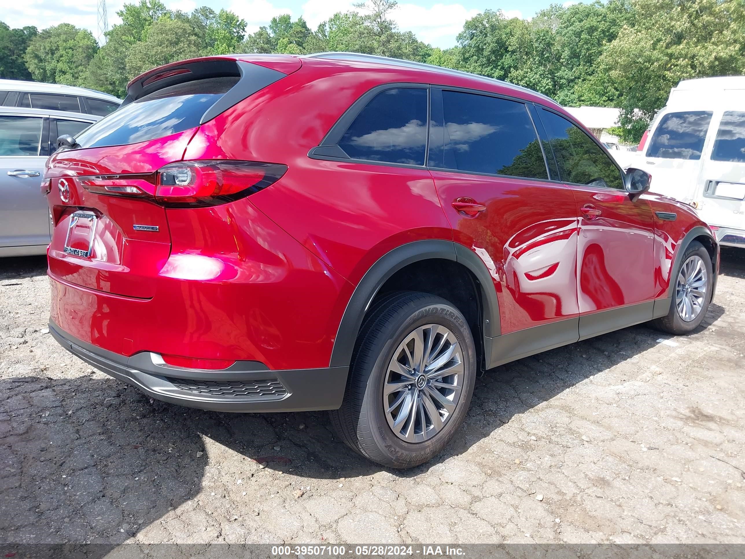 2024 Mazda Cx-90 3.3 Turbo Preferred Plus Red vin: JM3KKCHD5R1145481