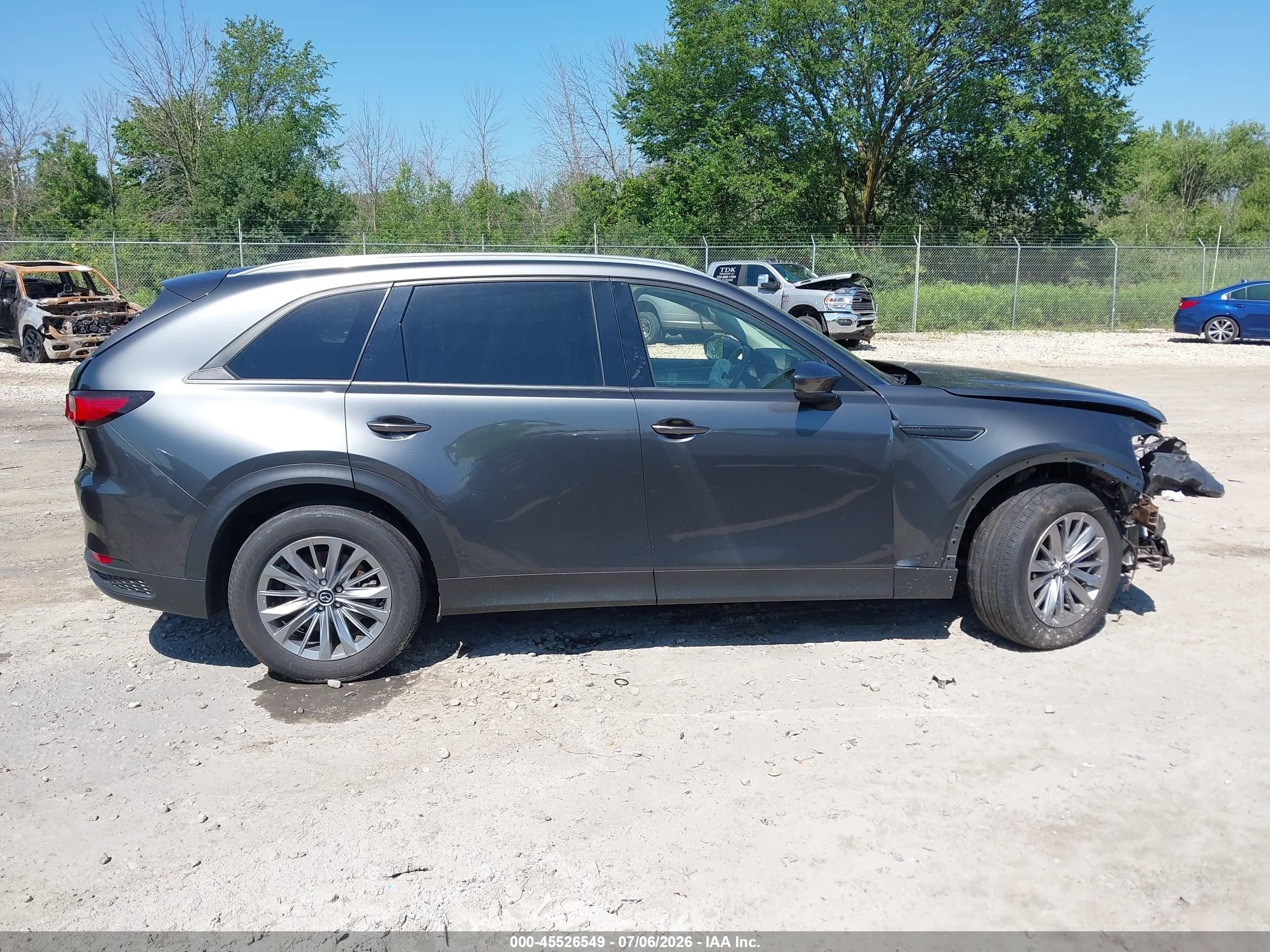 2024 Mazda Cx-90 3.3 Turbo Preferred Plus Gray vin: JM3KKCHD6R1113560