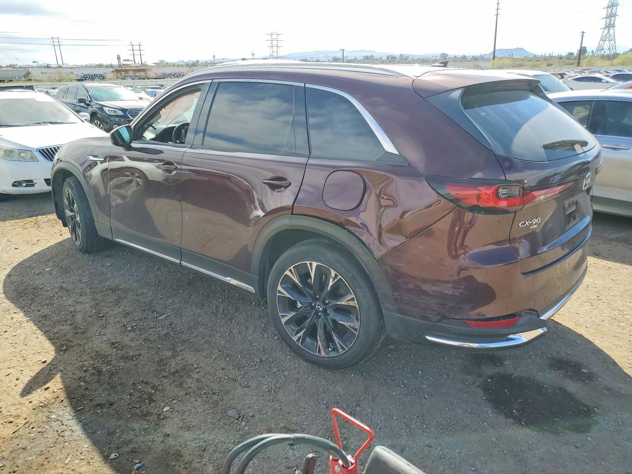 2024 Mazda Cx-90 Premium Purple vin: JM3KKDHAXR1156391