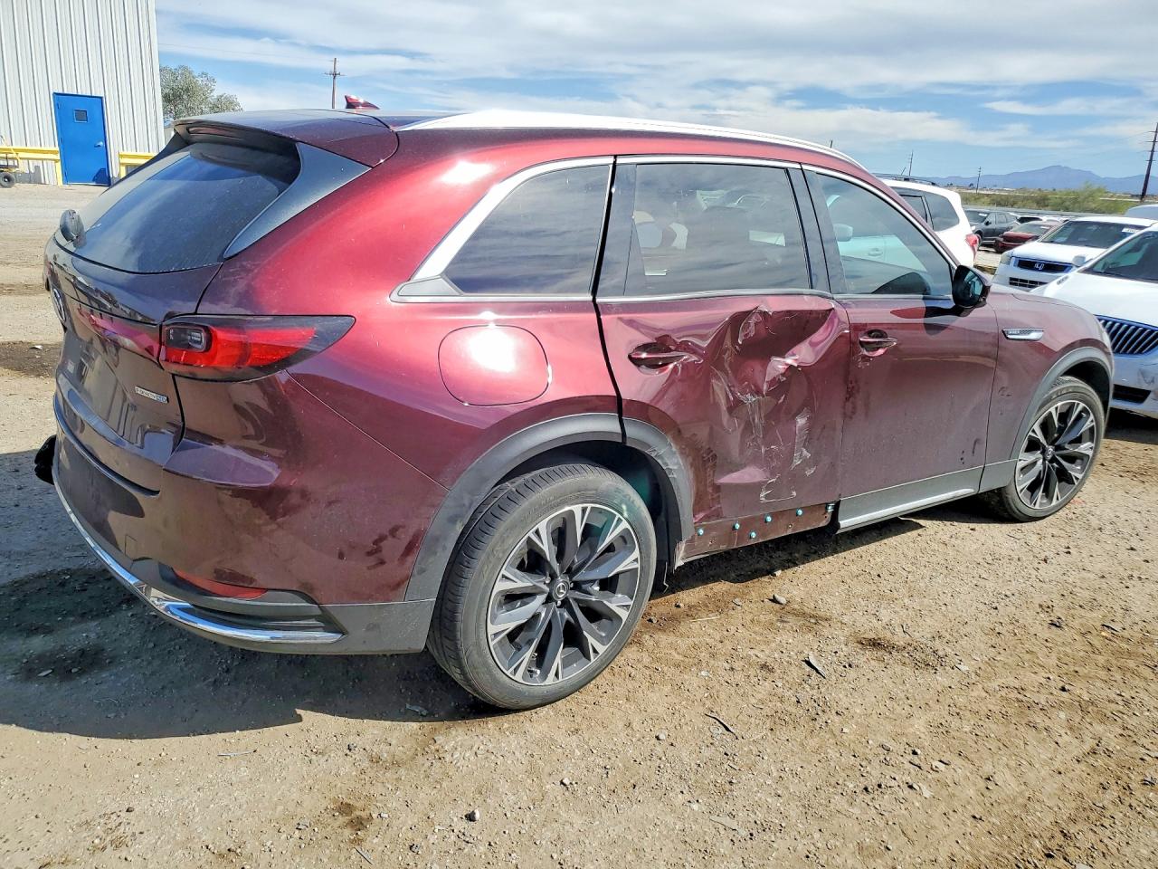 2024 Mazda Cx-90 Premium Purple vin: JM3KKDHAXR1156391