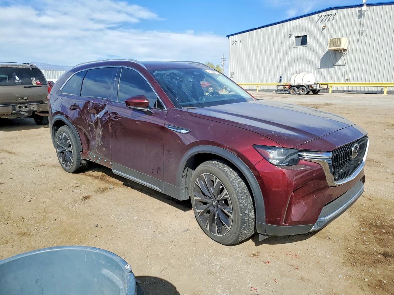 2024 Mazda Cx-90 Premium Purple vin: JM3KKDHAXR1156391