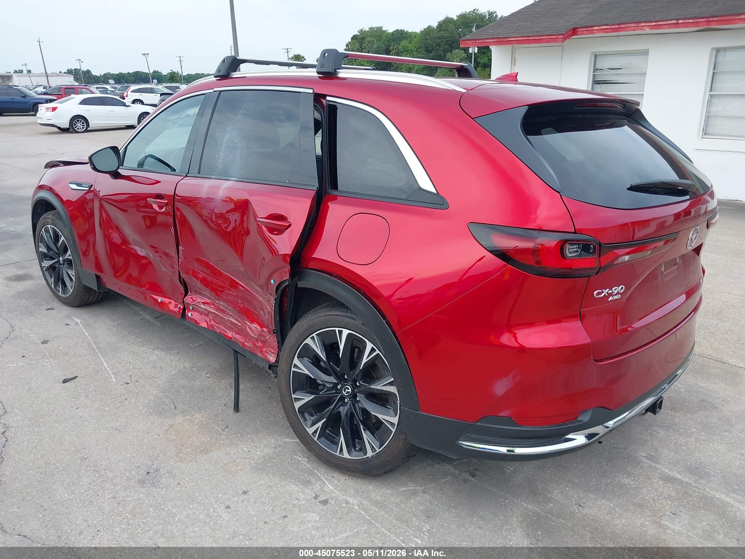 2024 Mazda Cx-90 Phev Premium Plus Red vin: JM3KKEHA3R1160353