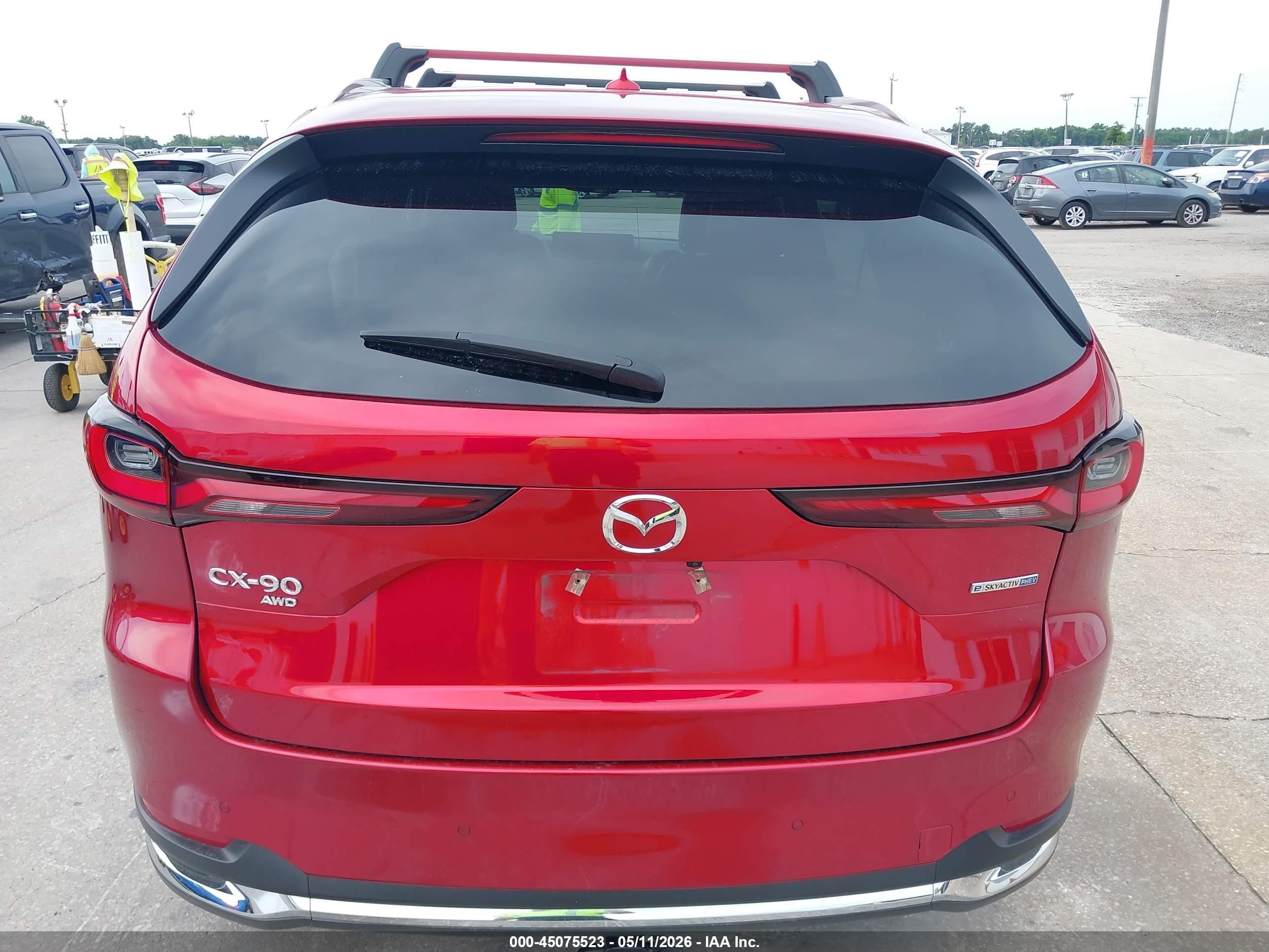 2024 Mazda Cx-90 Phev Premium Plus Red vin: JM3KKEHA3R1160353