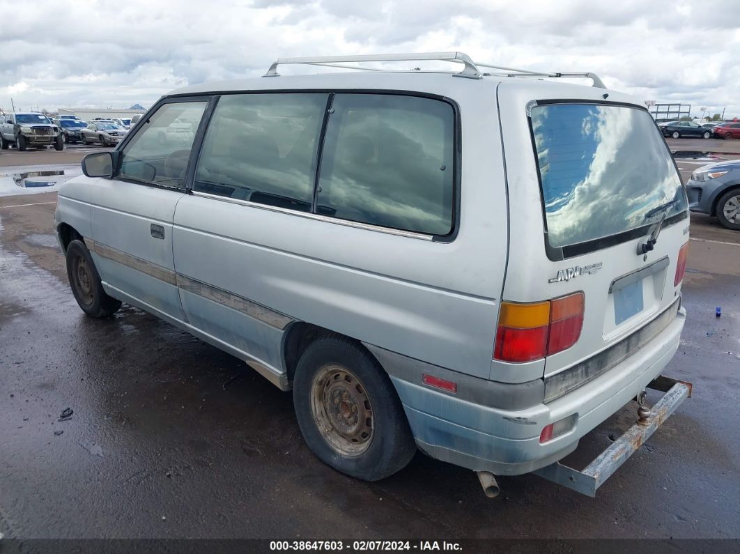 1990 Mazda Mpv Wagon Blue vin: JM3LV5221L0225467