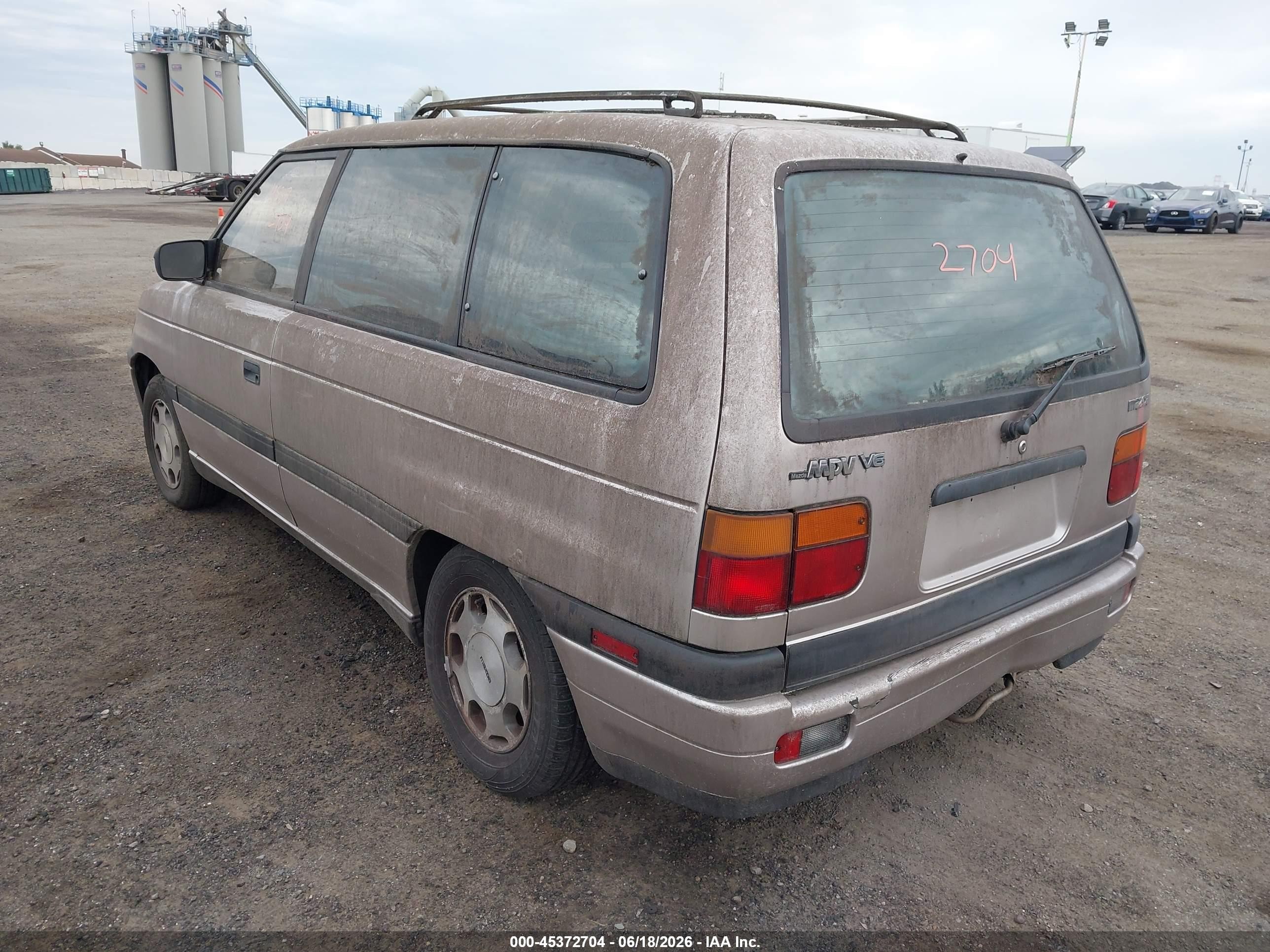 1990 Mazda Mpv Wagon Кремовый vin: JM3LV5222L0255724