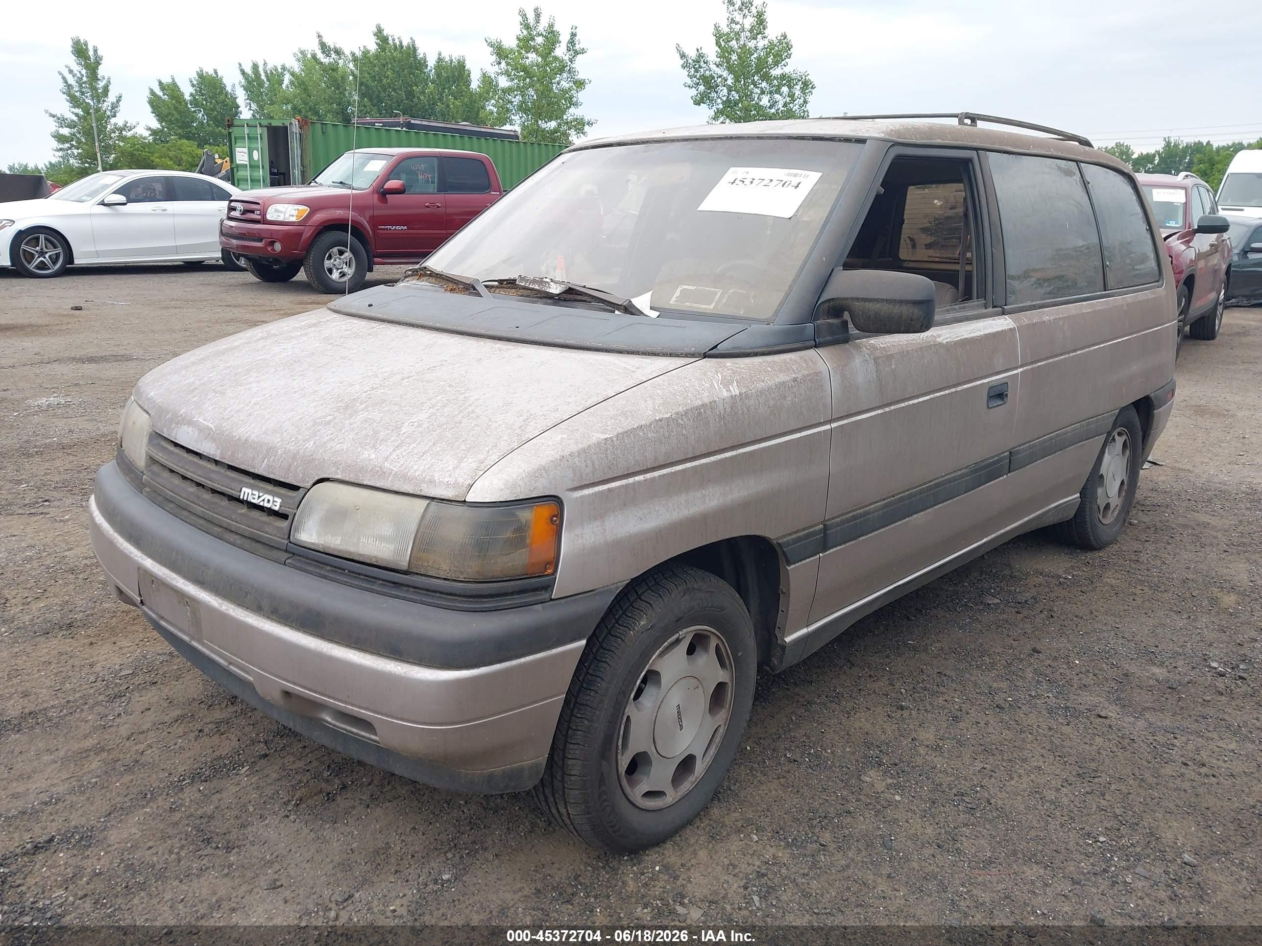 1990 Mazda Mpv Wagon Кремовый vin: JM3LV5222L0255724