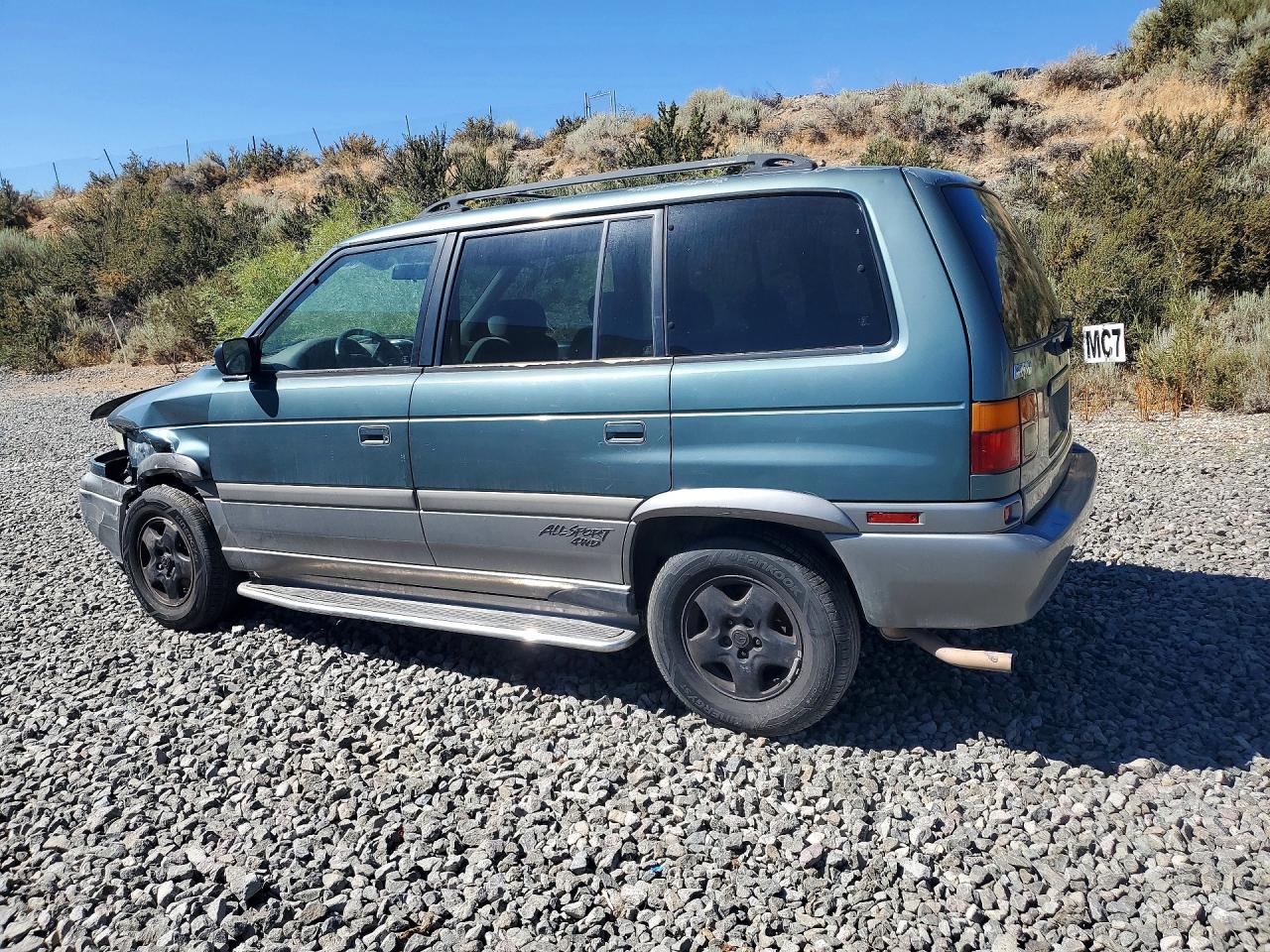 1998 Mazda Mpv Wagon Green vin: JM3LV5230W0841044