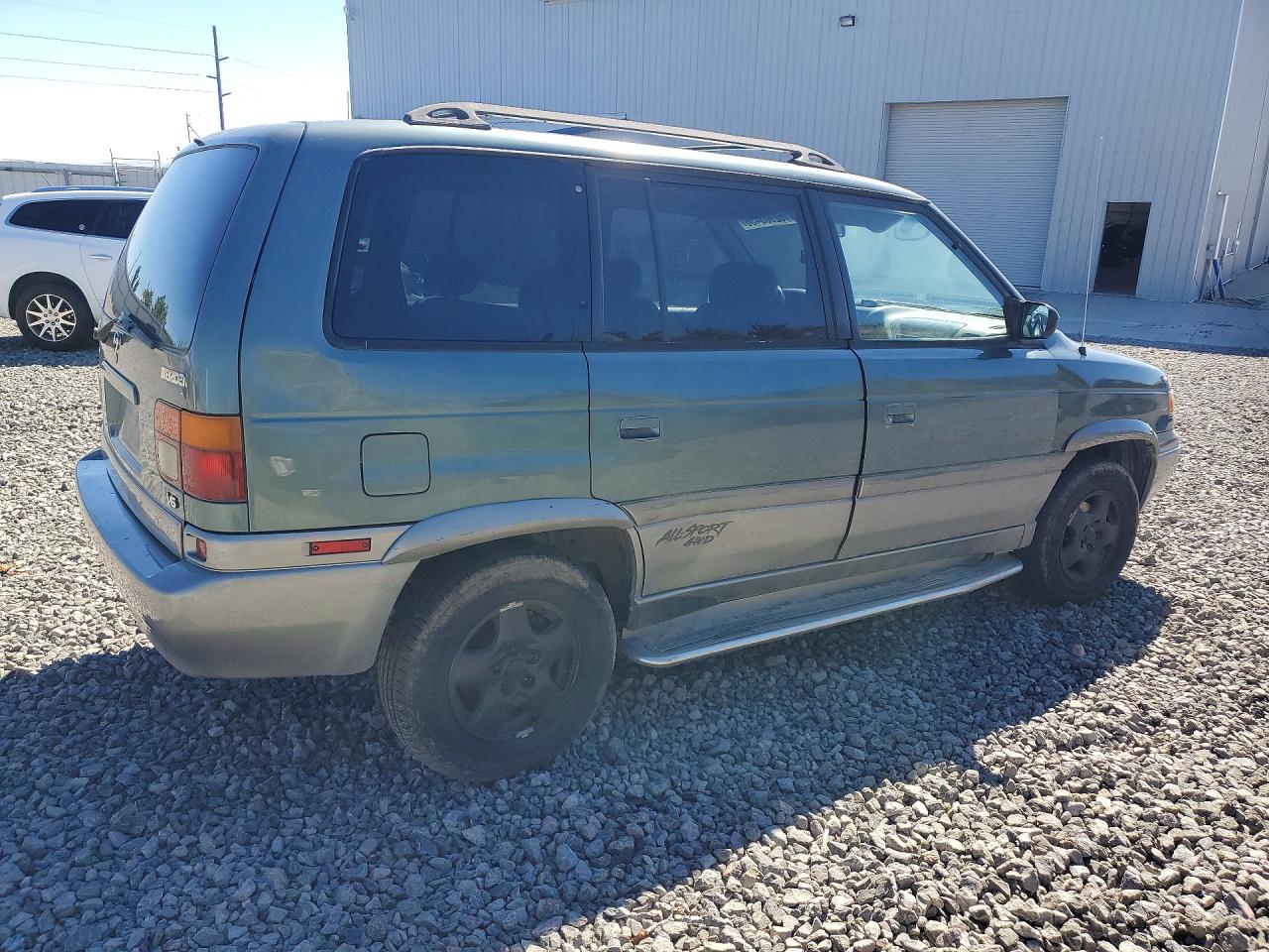1998 Mazda Mpv Wagon Green vin: JM3LV5230W0841044