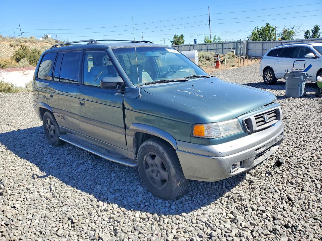 1998 Mazda Mpv Wagon Green vin: JM3LV5230W0841044