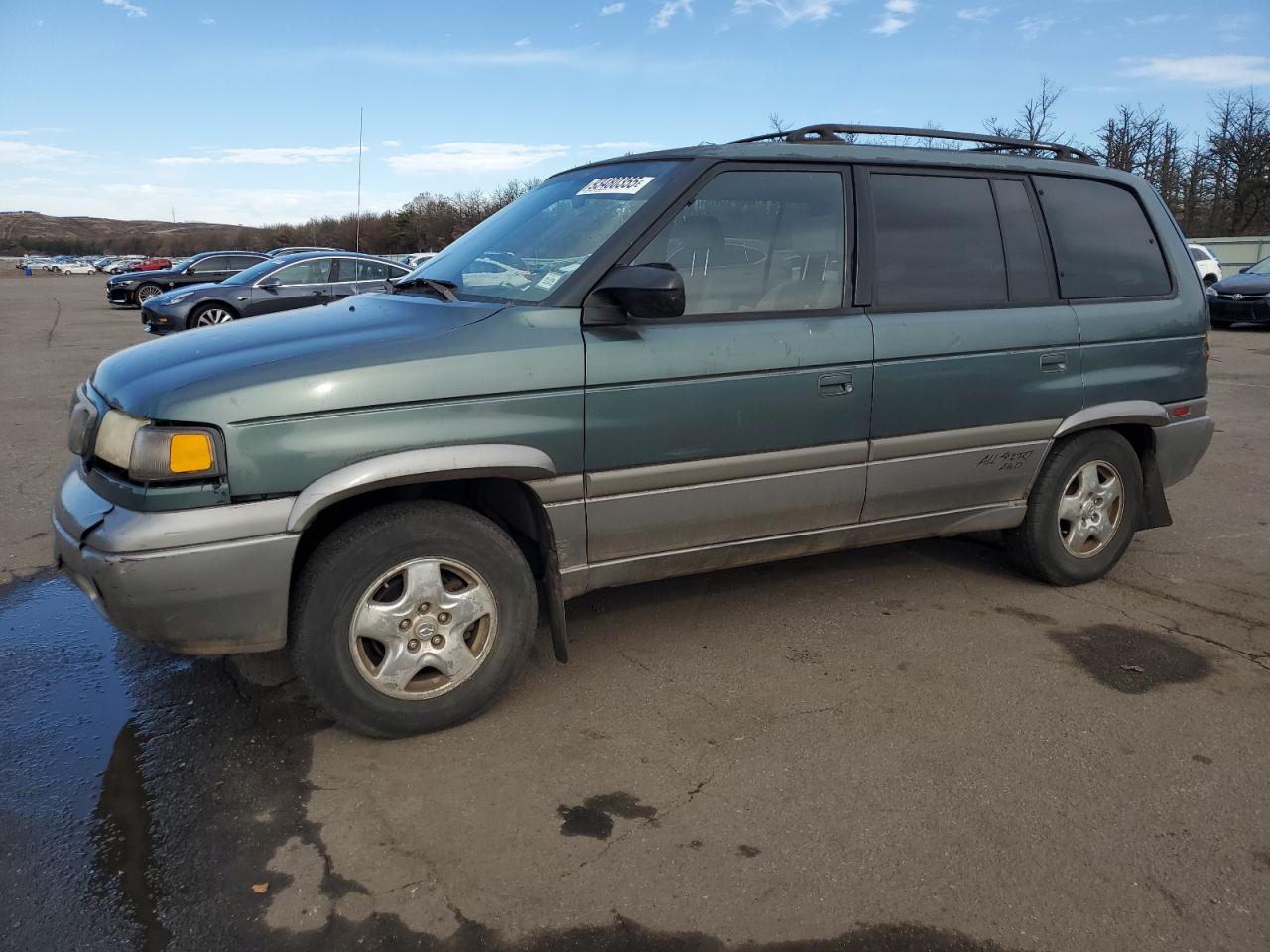 1998 Mazda Mpv Wagon Green vin: JM3LV5233W0845184