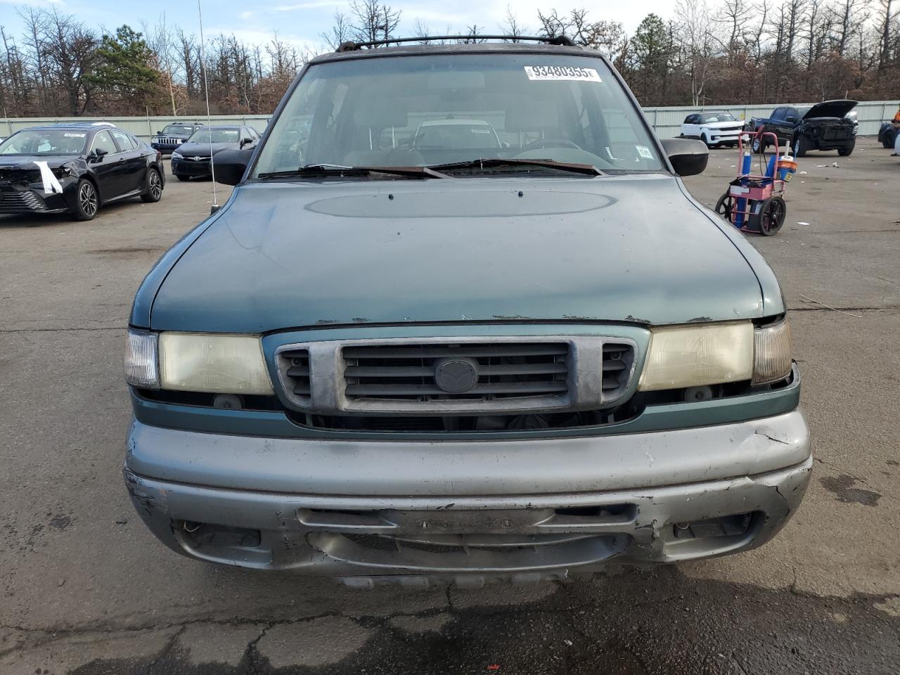 1998 Mazda Mpv Wagon Green vin: JM3LV5233W0845184