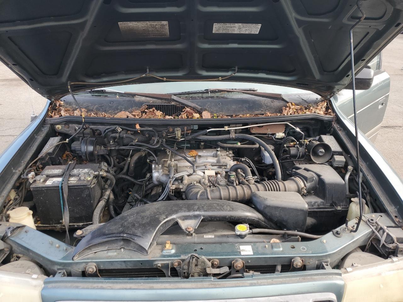 1998 Mazda Mpv Wagon Green vin: JM3LV5233W0845184