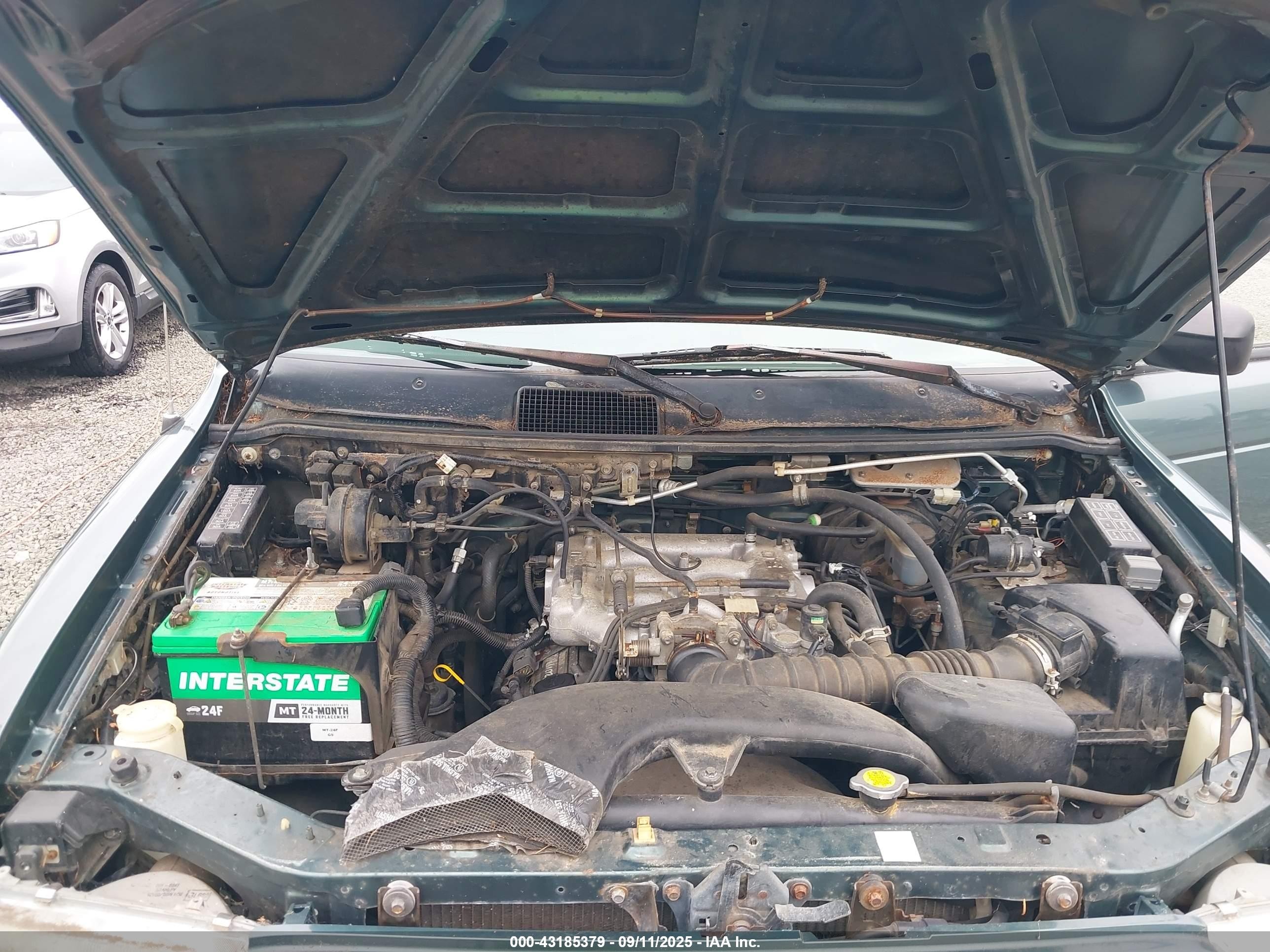 1998 Mazda Mpv Es/lx Green vin: JM3LV5235W0839077