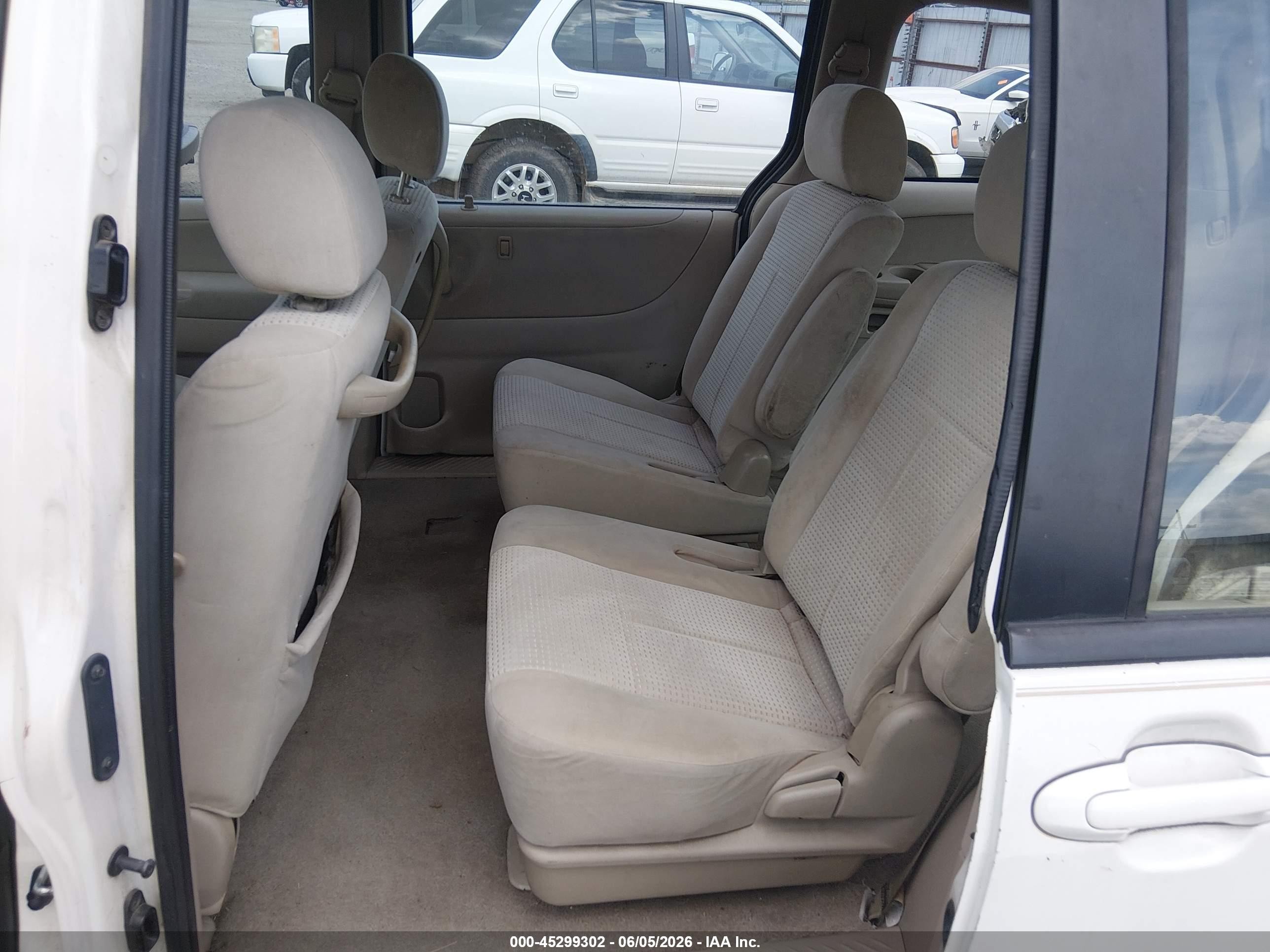 2005 Mazda Mpv Lx White vin: JM3LW28A050541293
