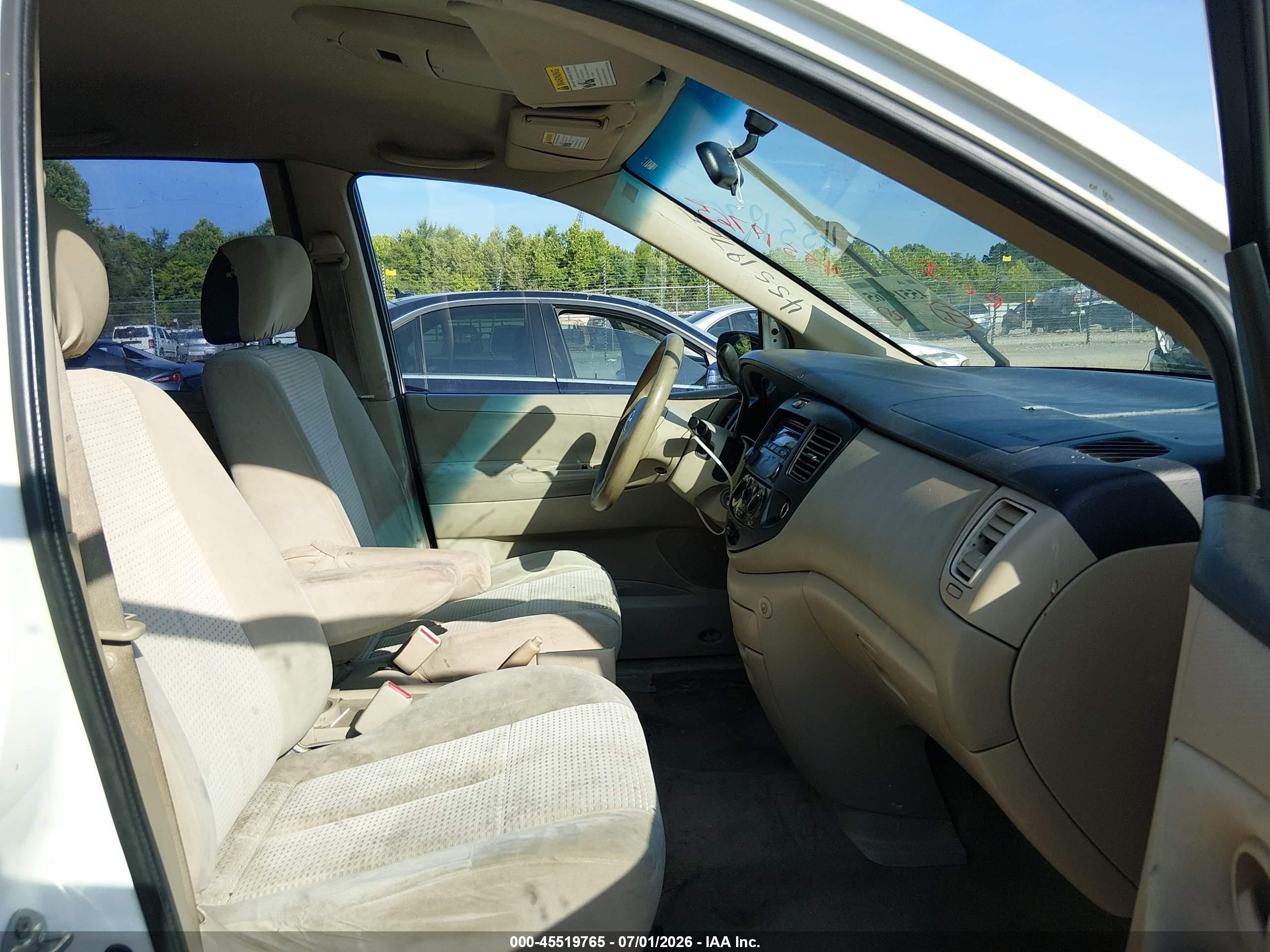 2005 Mazda Mpv Lx White vin: JM3LW28A050547322