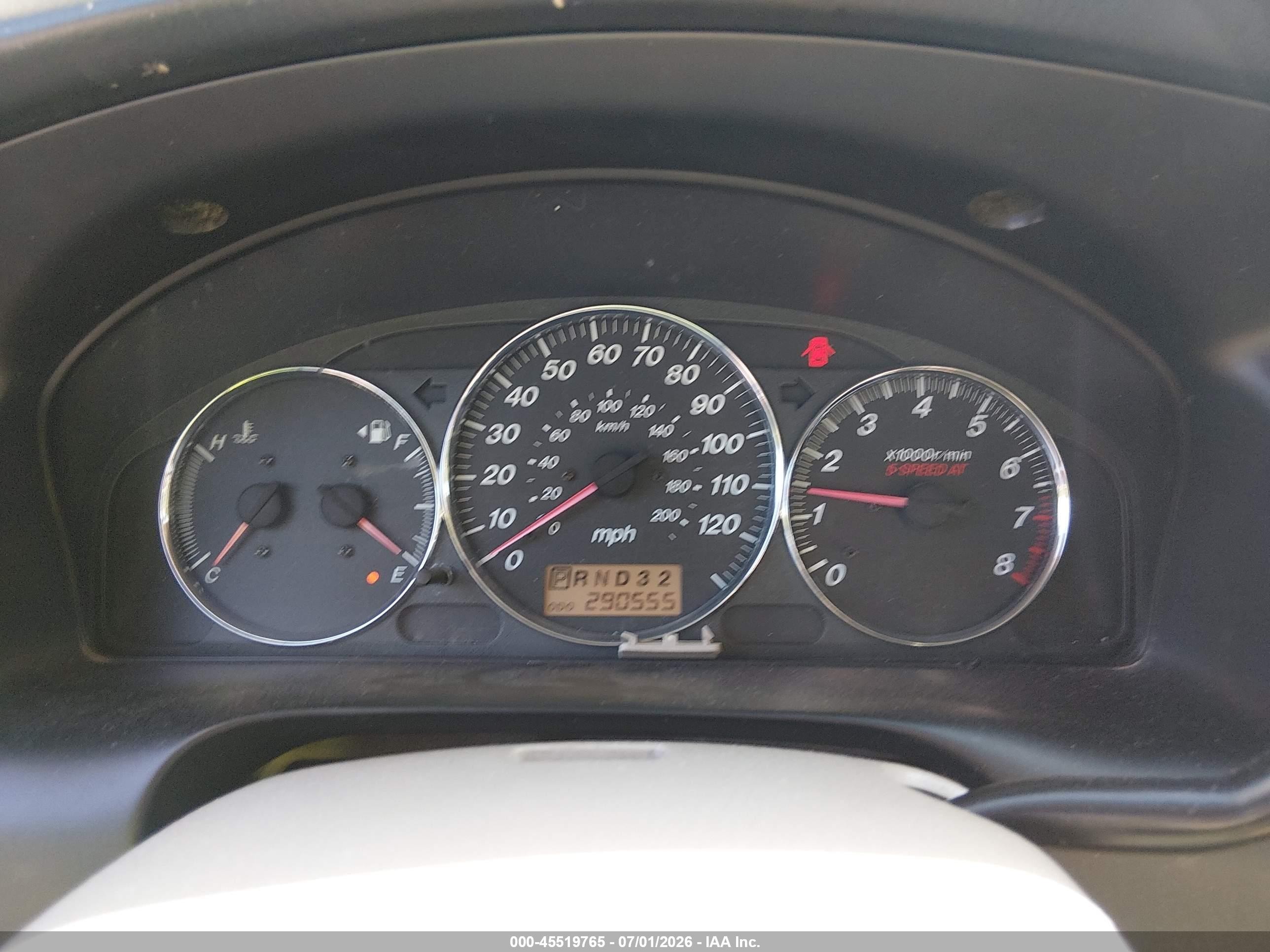2005 Mazda Mpv Lx White vin: JM3LW28A050547322