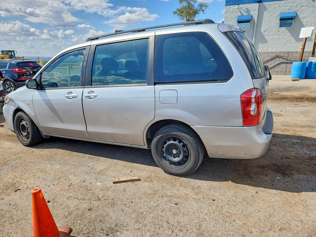 2006 Mazda Mpv Wagon Silver vin: JM3LW28A060566969