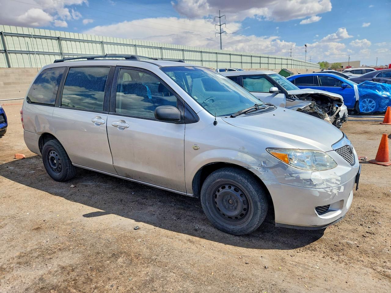 2006 Mazda Mpv Wagon Silver vin: JM3LW28A060566969