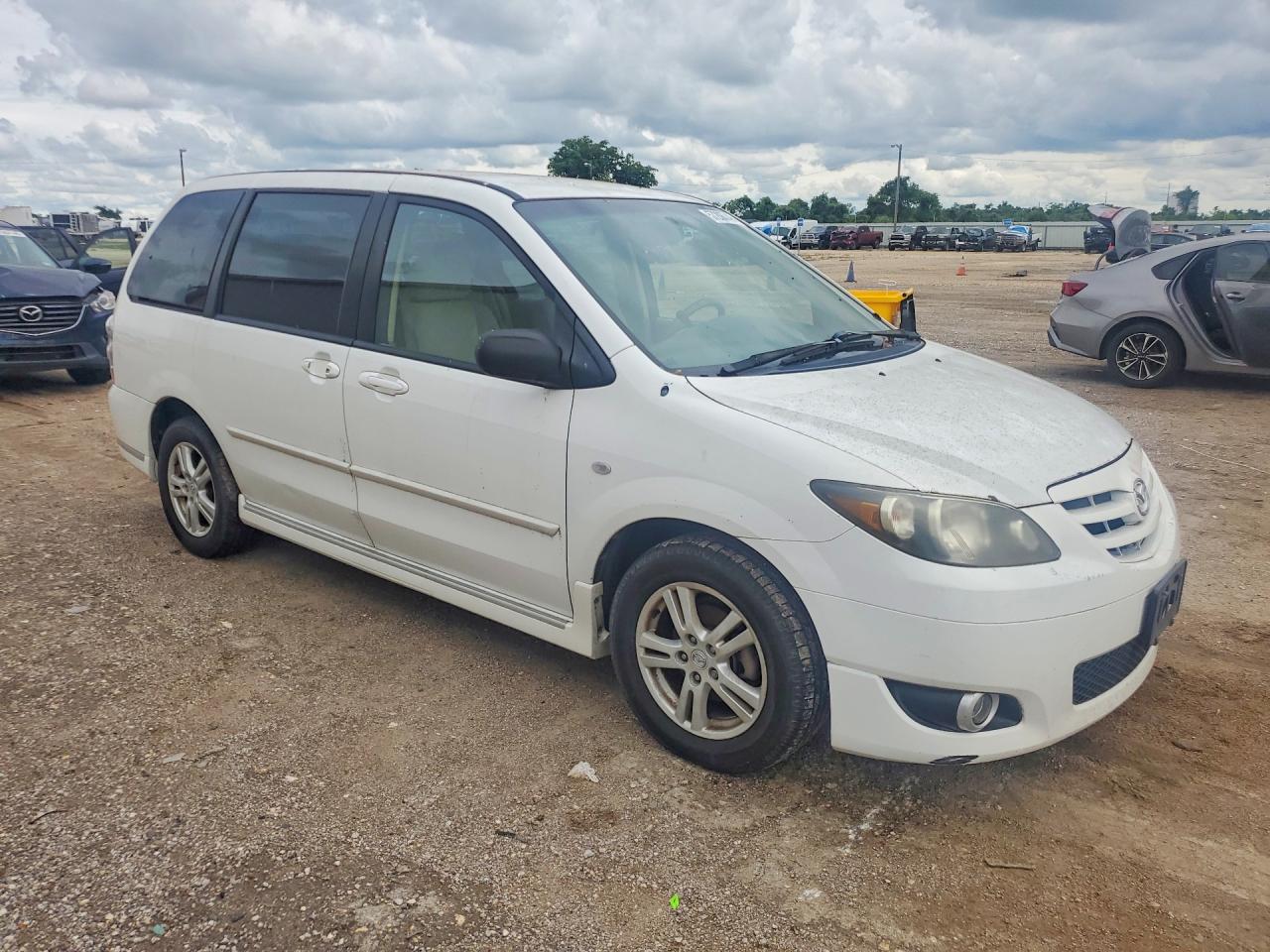 2006 Mazda Mpv Wagon White vin: JM3LW28A260564592