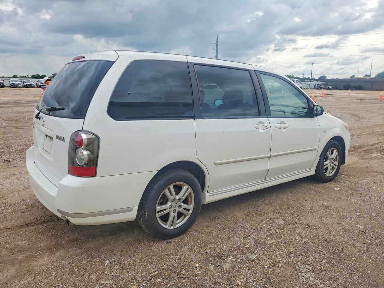 2006 Mazda Mpv Wagon White vin: JM3LW28A260564592