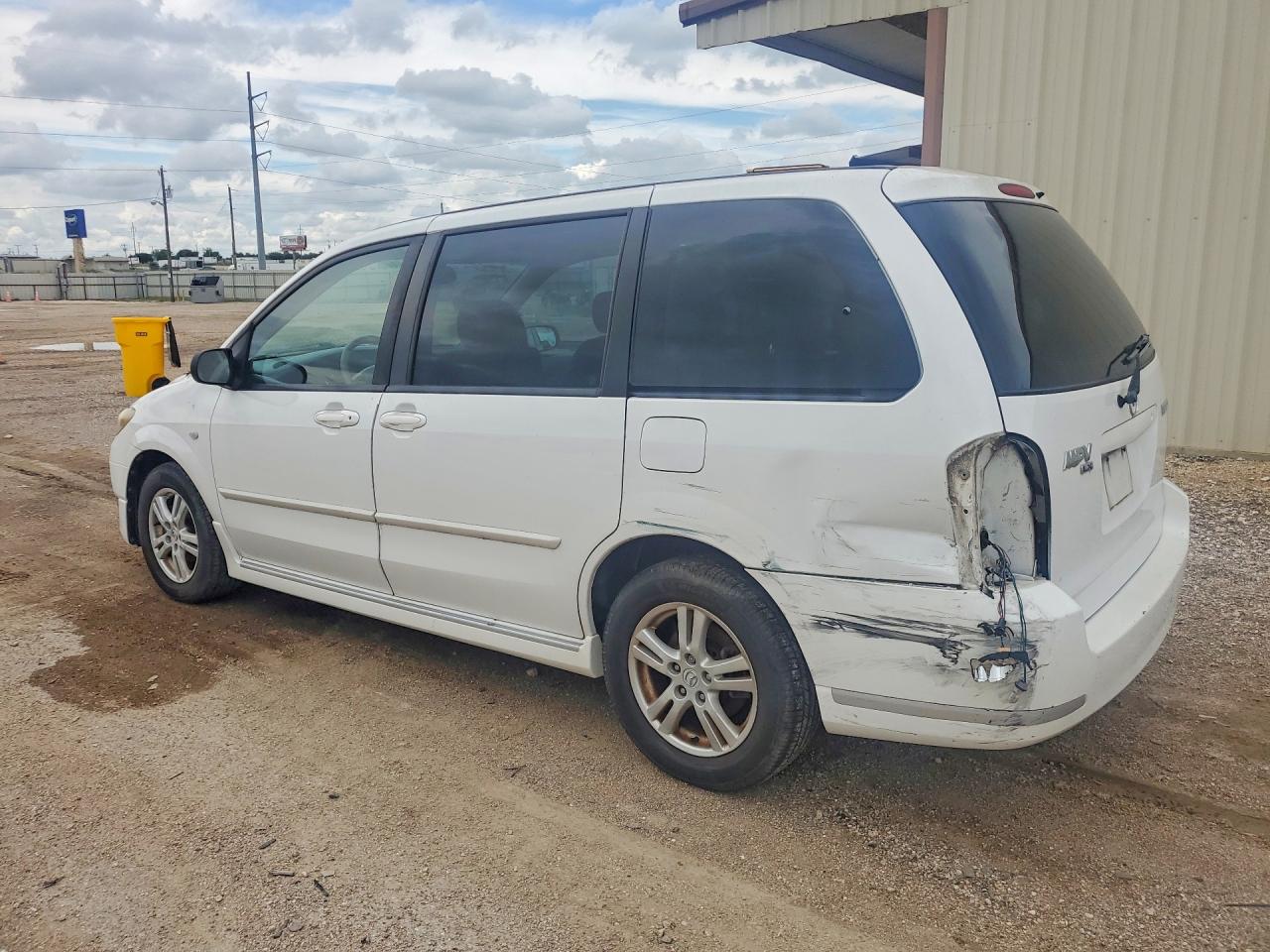 2006 Mazda Mpv Wagon White vin: JM3LW28A260564592