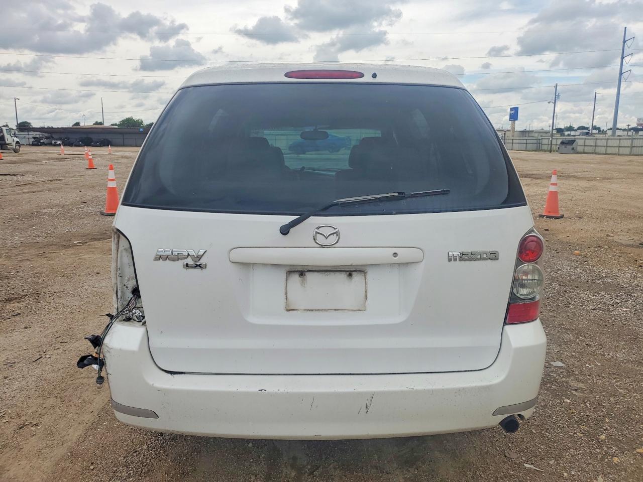 2006 Mazda Mpv Wagon White vin: JM3LW28A260564592