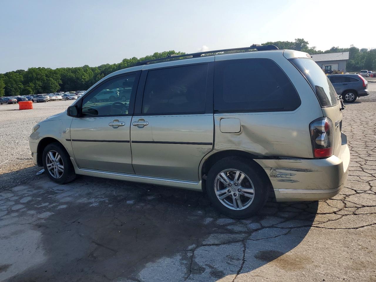 2005 Mazda Mpv Wagon Beige vin: JM3LW28A350547489