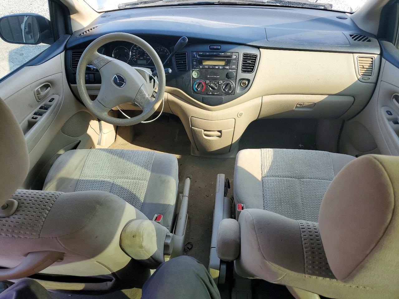 2005 Mazda Mpv Wagon Beige vin: JM3LW28A350547489