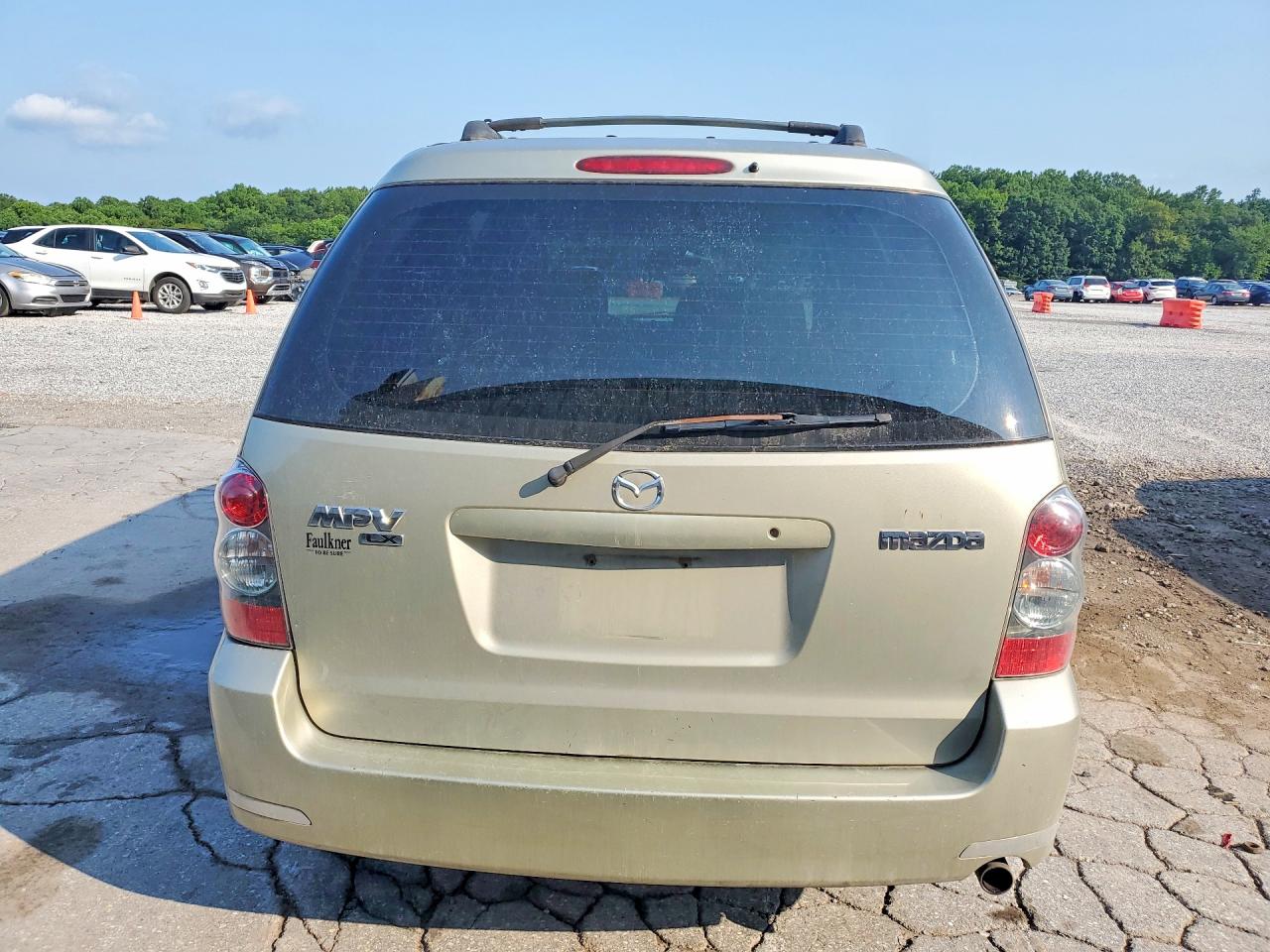 2005 Mazda Mpv Wagon Beige vin: JM3LW28A350547489