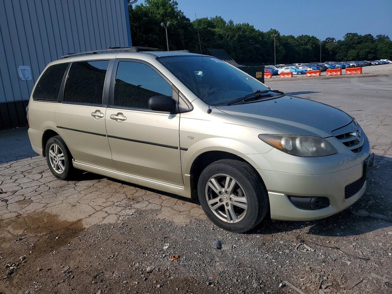 2005 Mazda Mpv Wagon Beige vin: JM3LW28A350547489