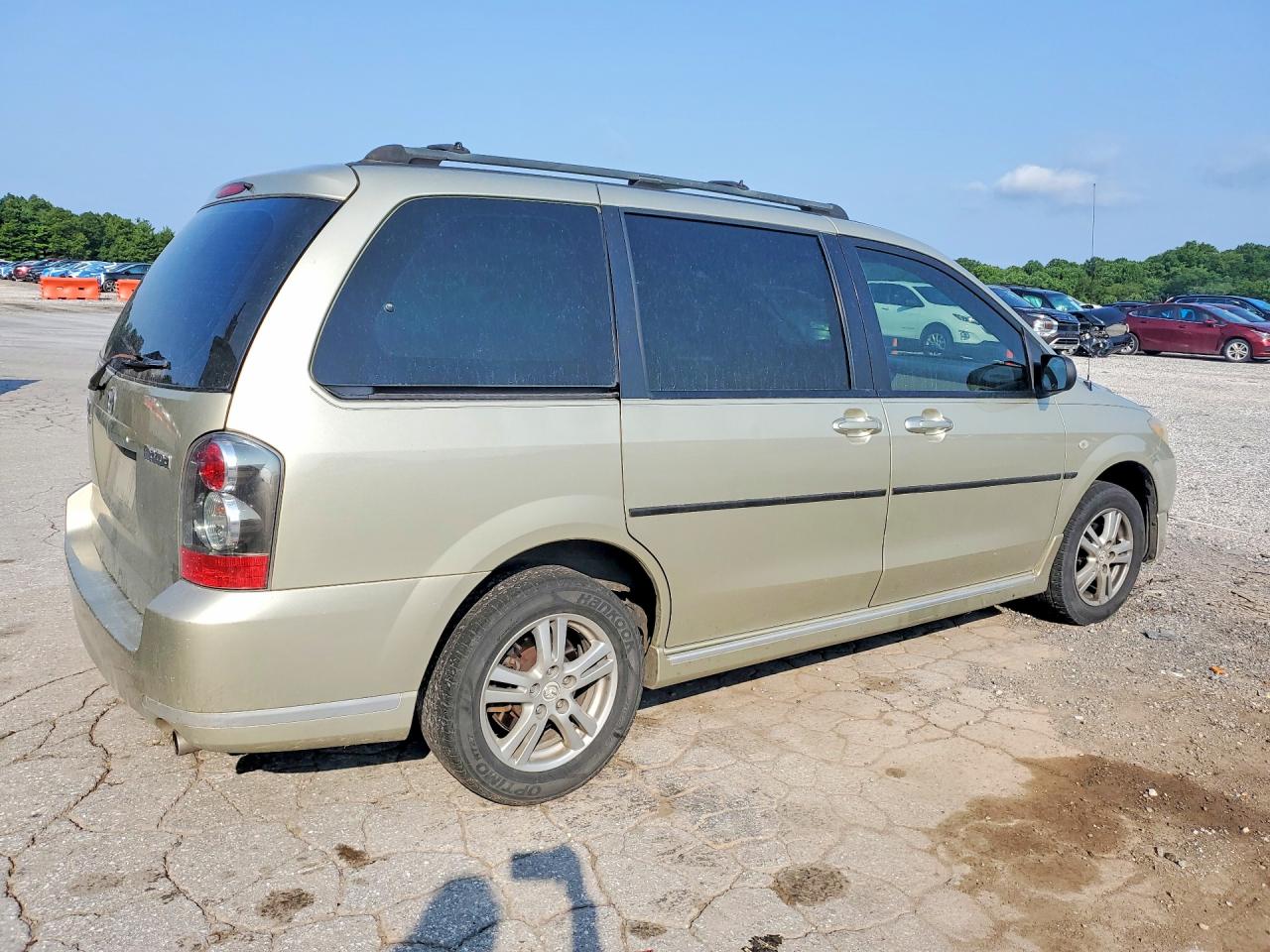 2005 Mazda Mpv Wagon Beige vin: JM3LW28A350547489