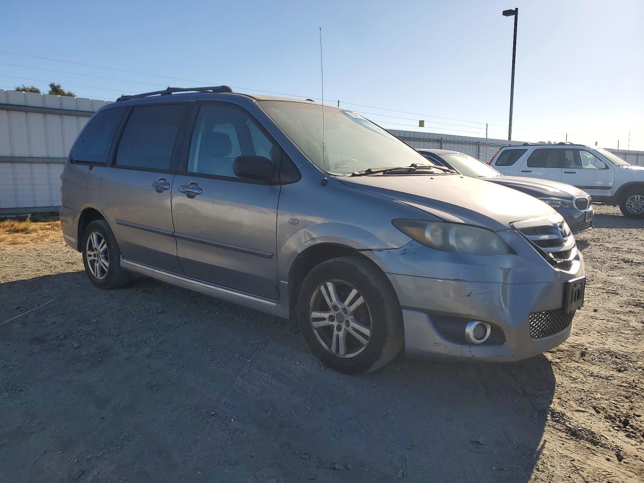 2005 Mazda Mpv Wagon Silver vin: JM3LW28A350547816