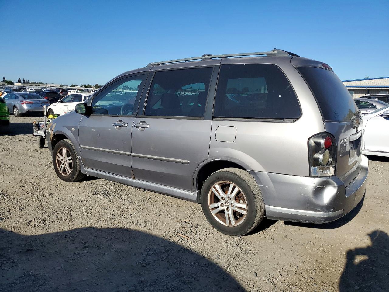 2005 Mazda Mpv Wagon Silver vin: JM3LW28A350547816