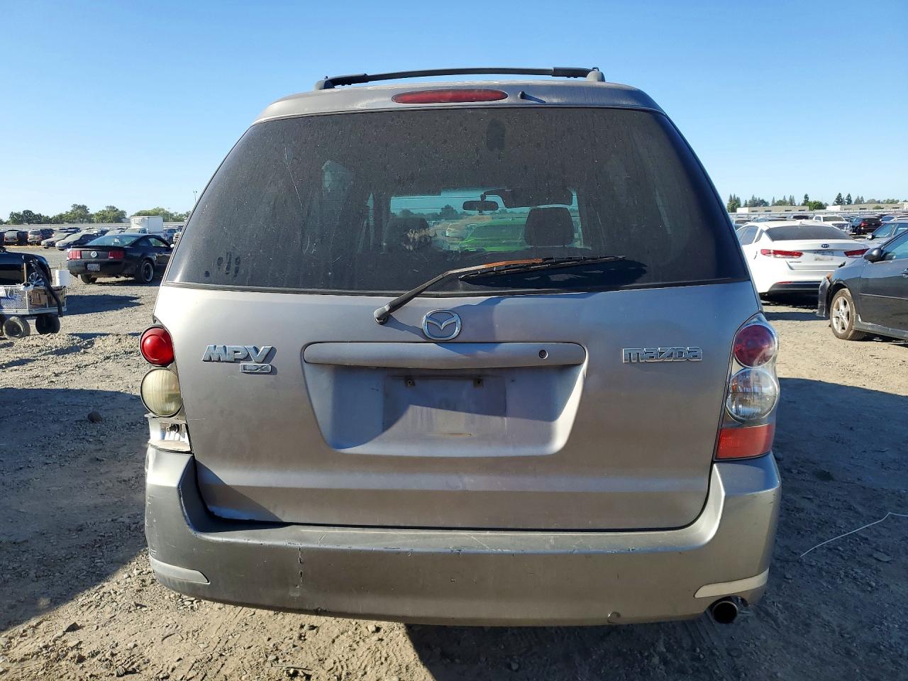 2005 Mazda Mpv Wagon Silver vin: JM3LW28A350547816