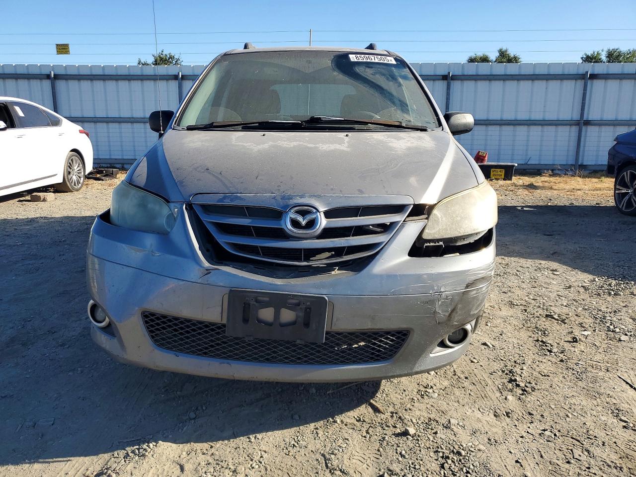 2005 Mazda Mpv Wagon Silver vin: JM3LW28A350547816