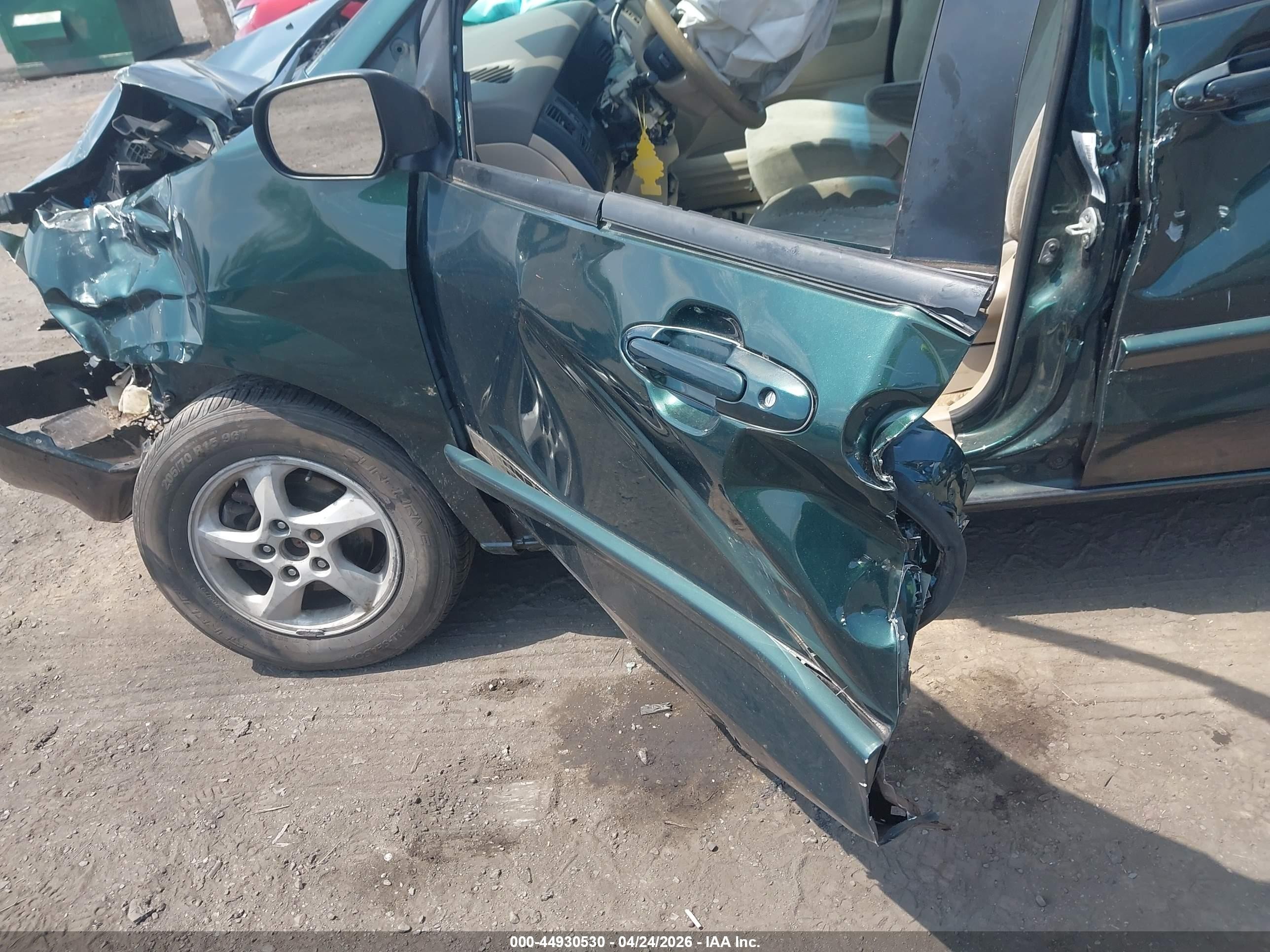 2002 Mazda Mpv Es/lx Green vin: JM3LW28A420318556