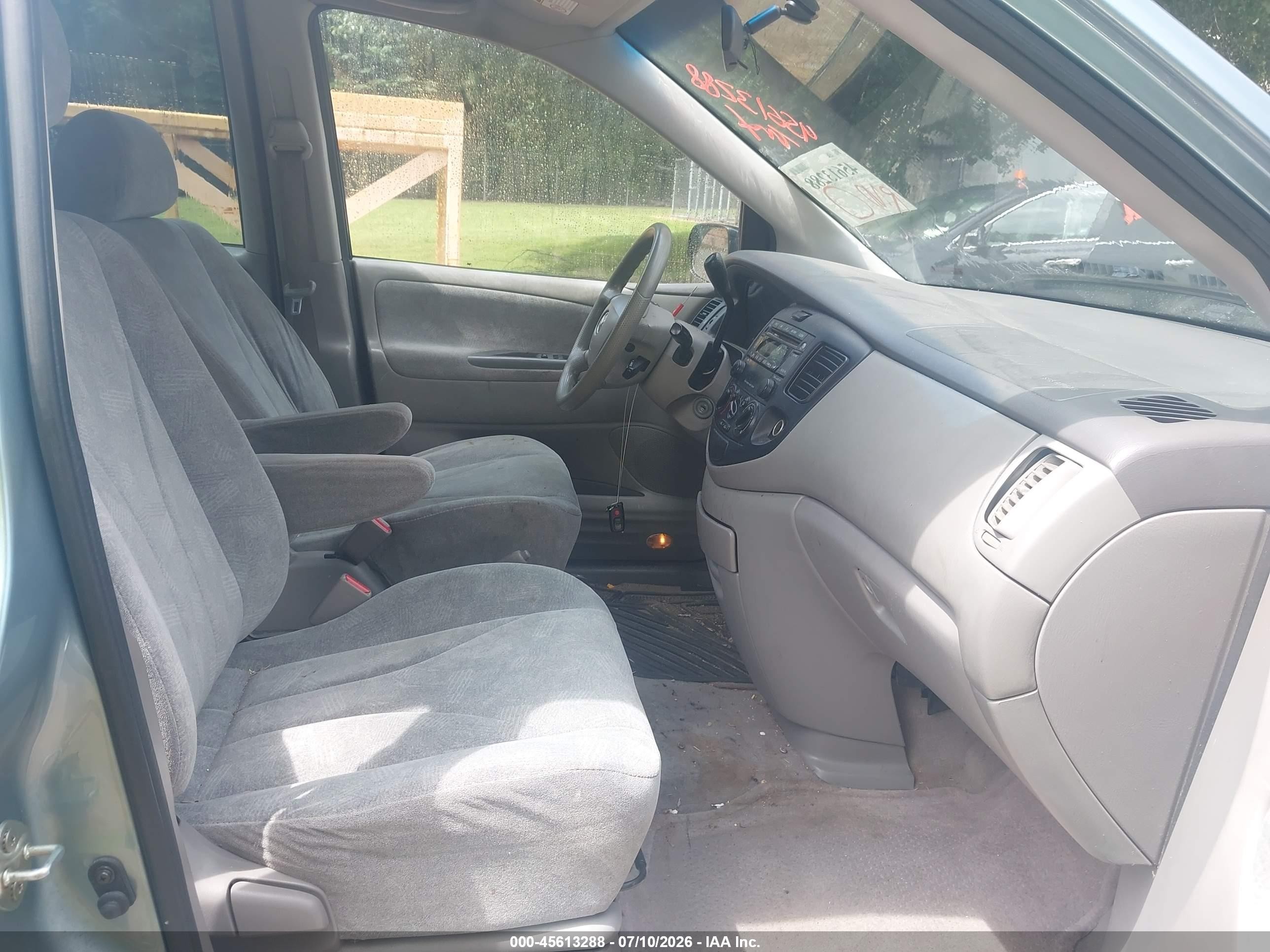 2002 Mazda Mpv Es/lx Blue vin: JM3LW28A520334216
