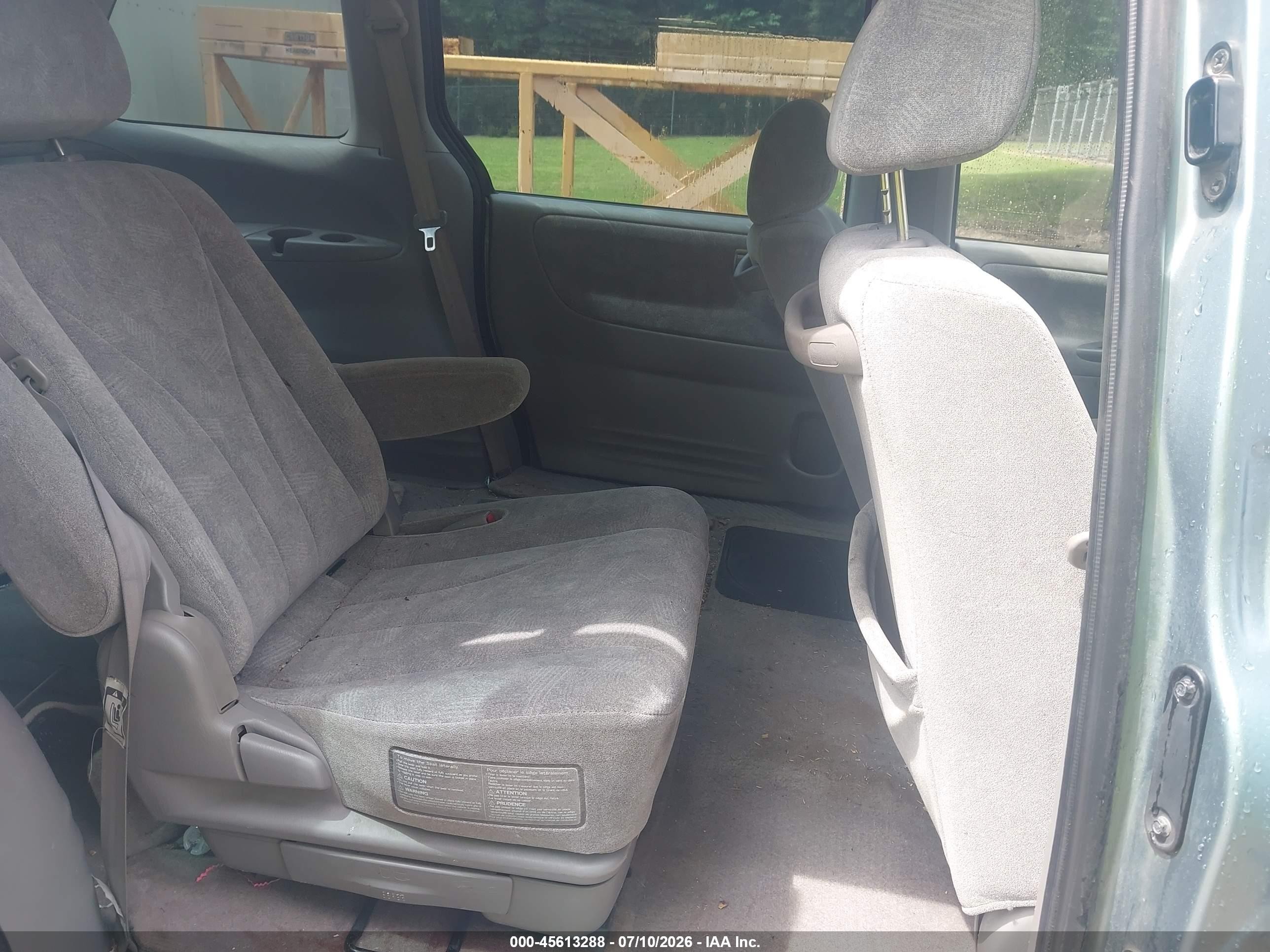 2002 Mazda Mpv Es/lx Blue vin: JM3LW28A520334216