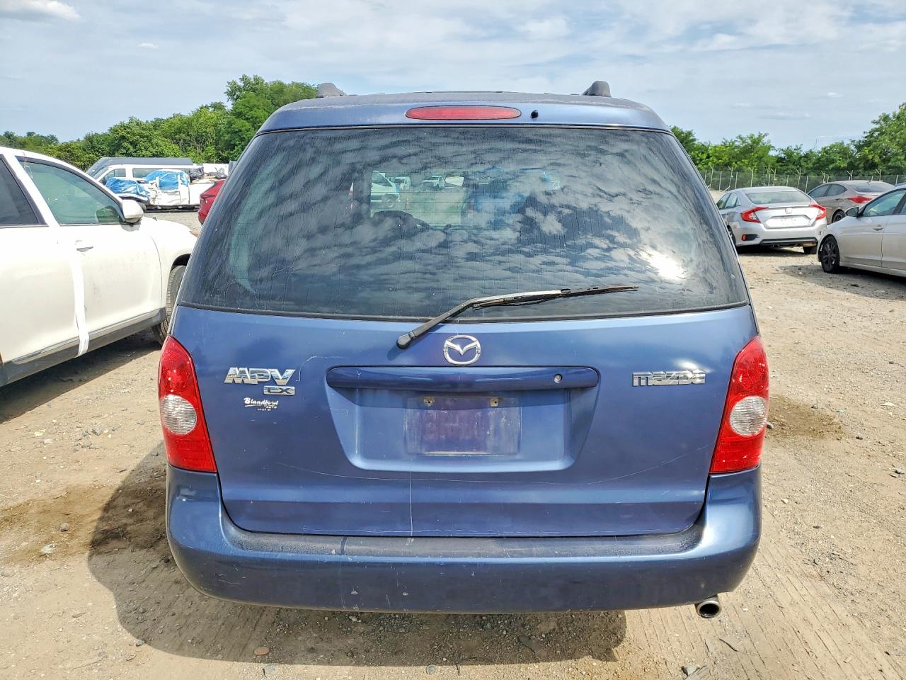 2003 Mazda Mpv Wagon Blue vin: JM3LW28A530349042